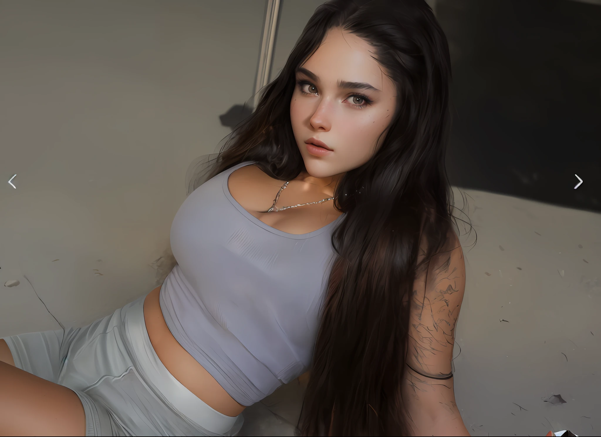 Highly detailed RAW color Photo, beautiful young girl, dynamic pose, (wide hips), (detailed skin), (detailed lips), (detailed eyes), (kingdom:1.4), (lord of the rings:1.1), (Sci-Fi setting) (detailed face), (curvy), detailed eyes, chromatic aberration, depth of field, soft lighting, masterpiece, best quality, intricate, (lens flare:0.7), (bloom:0.7), particle effects, raytracing, tone mapped, highly detailed, concept art, smooth, sharp focus, dramatic lighting, highly detailed artwork, cinematic, hyper realistic painting, trending on Artstation, 8K, incredible shadows, realistic, (highly detailed background:1.2), art by midjourney