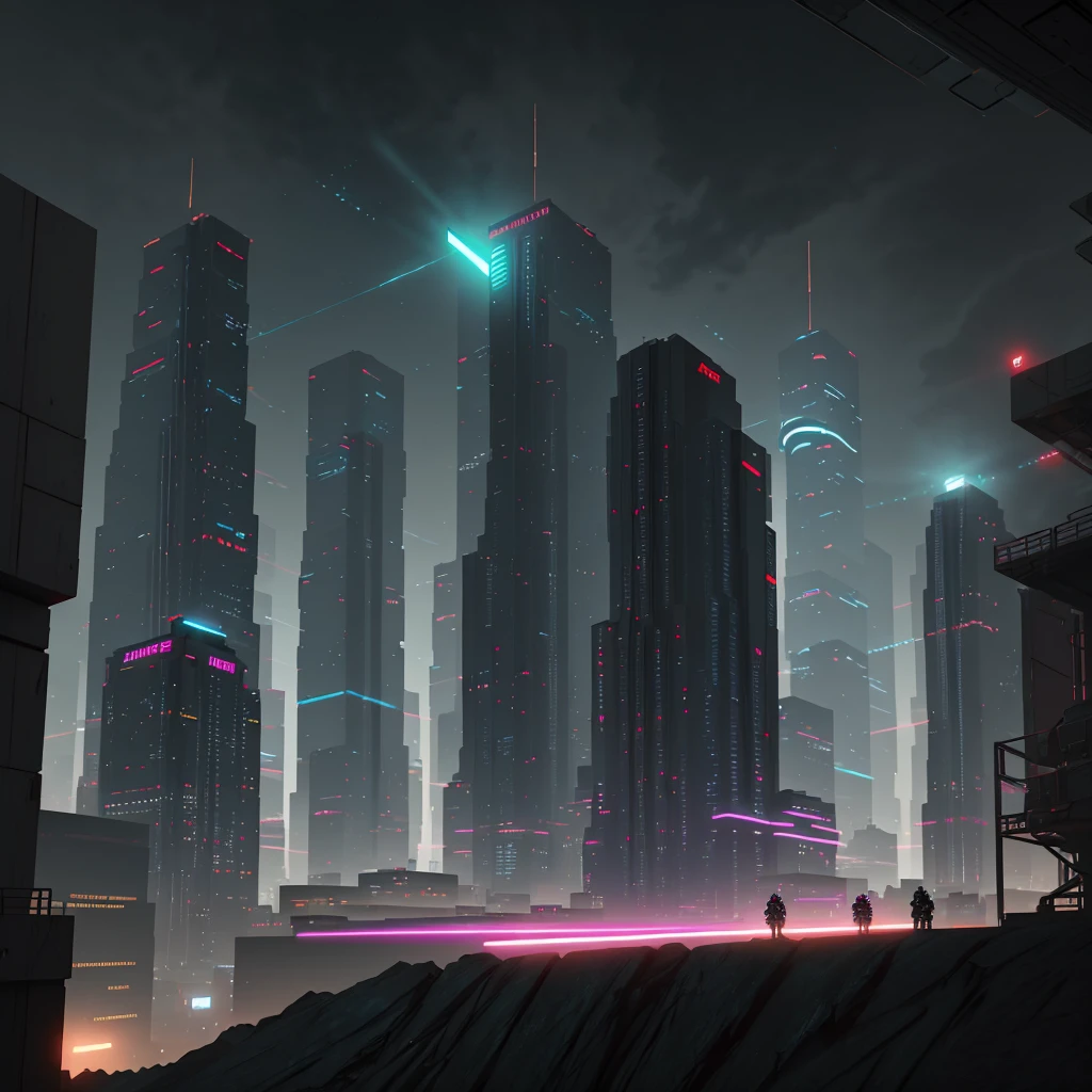 (highly detailed:1.2),(best quality:1.2),(8k:1.0),(emb-rrf-low:1.0),sharp focus,(award-winning photograph:1.2), (subsurface scattering:1.1), best quality, 16k, Futuristic cityscape with neon glow, bright colors, aerial view of the skyline, with industrial buildings, flying cars, cyberpunk elements, illustrated by nick haywood, trending on artstation, and rendered in unreal engine, with detailed shadows and lightning,