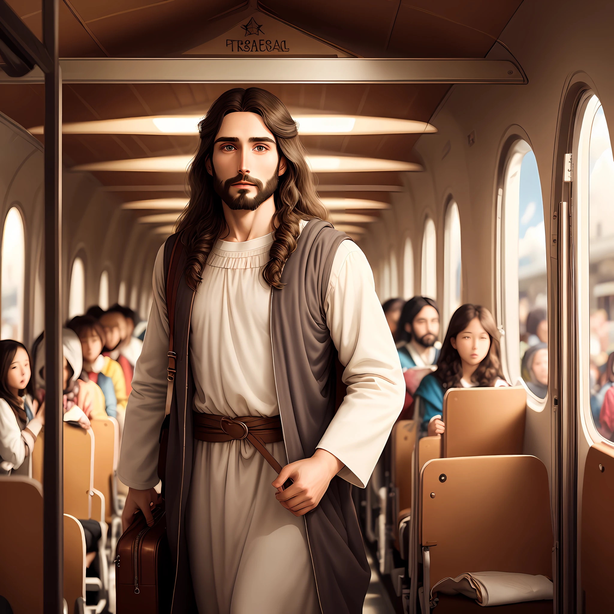 Jesus traveling