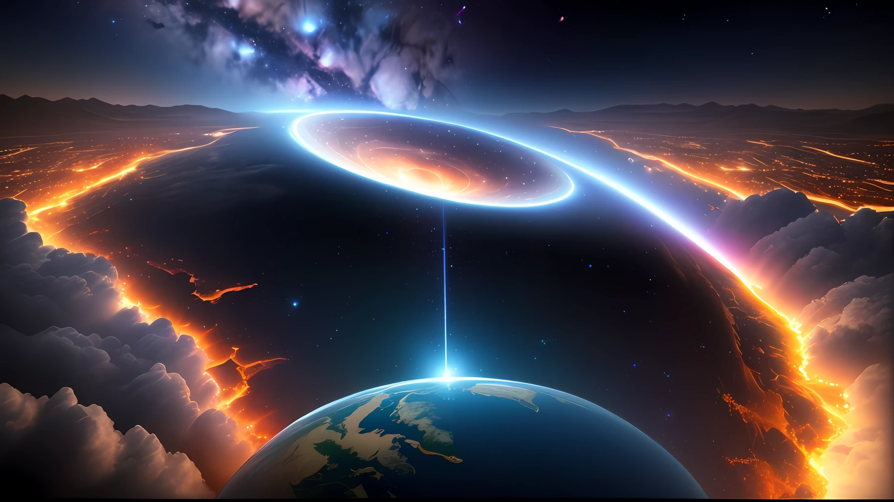 Images of recent astronomical events, high quality images, 8k, ultra realistic details.