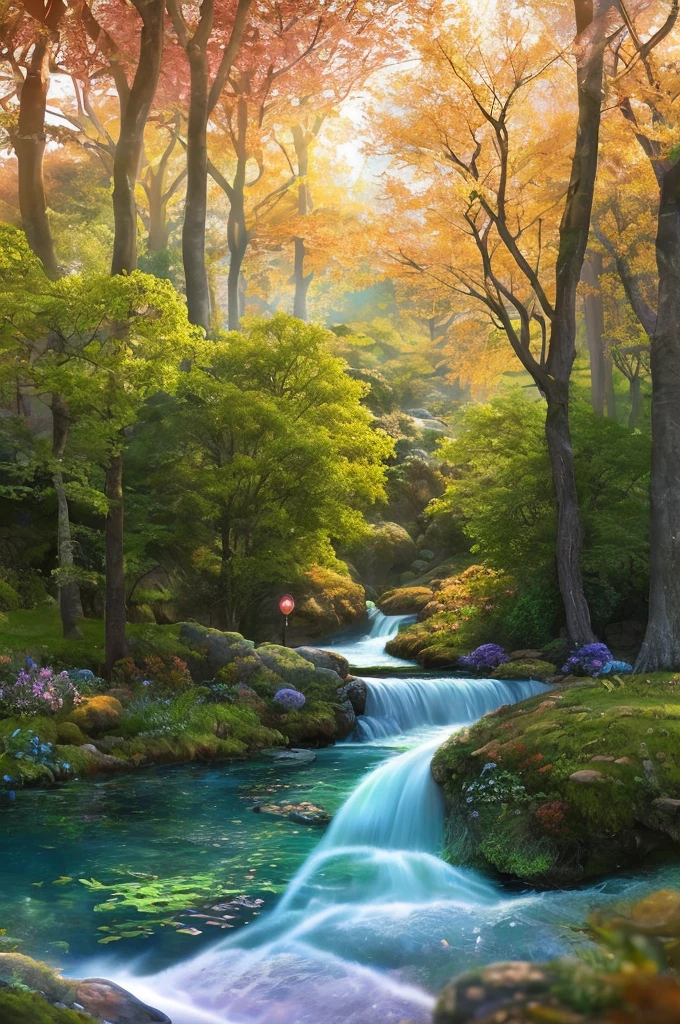 masterpiece, best quality, high quality,extremely detailed CG unity 8k wallpaper, An enchanting and dreamy scene of a fantasy forest, with towering trees, glowing mushrooms, and hidden fairy glens, creating a sense of mystique and enchantment, artstation, digital illustration, intricate, trending, pastel colors, oil paiting, award winning photography, Bokeh, Depth of Field, HDR, bloom, Chromatic Aberration ,Photorealistic,extremely detailed, trending on artstation, trending on CGsociety, Intricate, High Detail, dramatic, art by midjourney