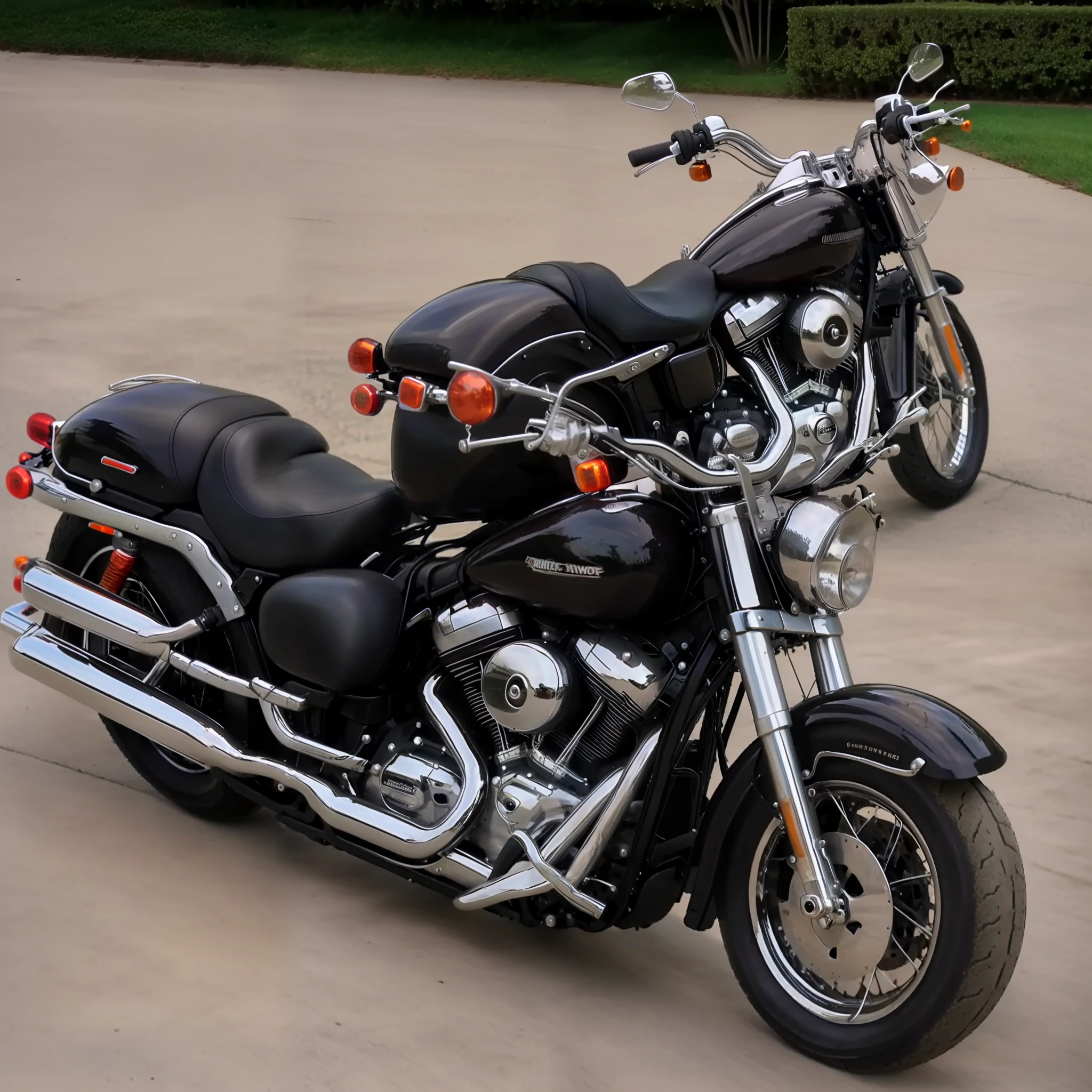 a harley davidson motorcycle