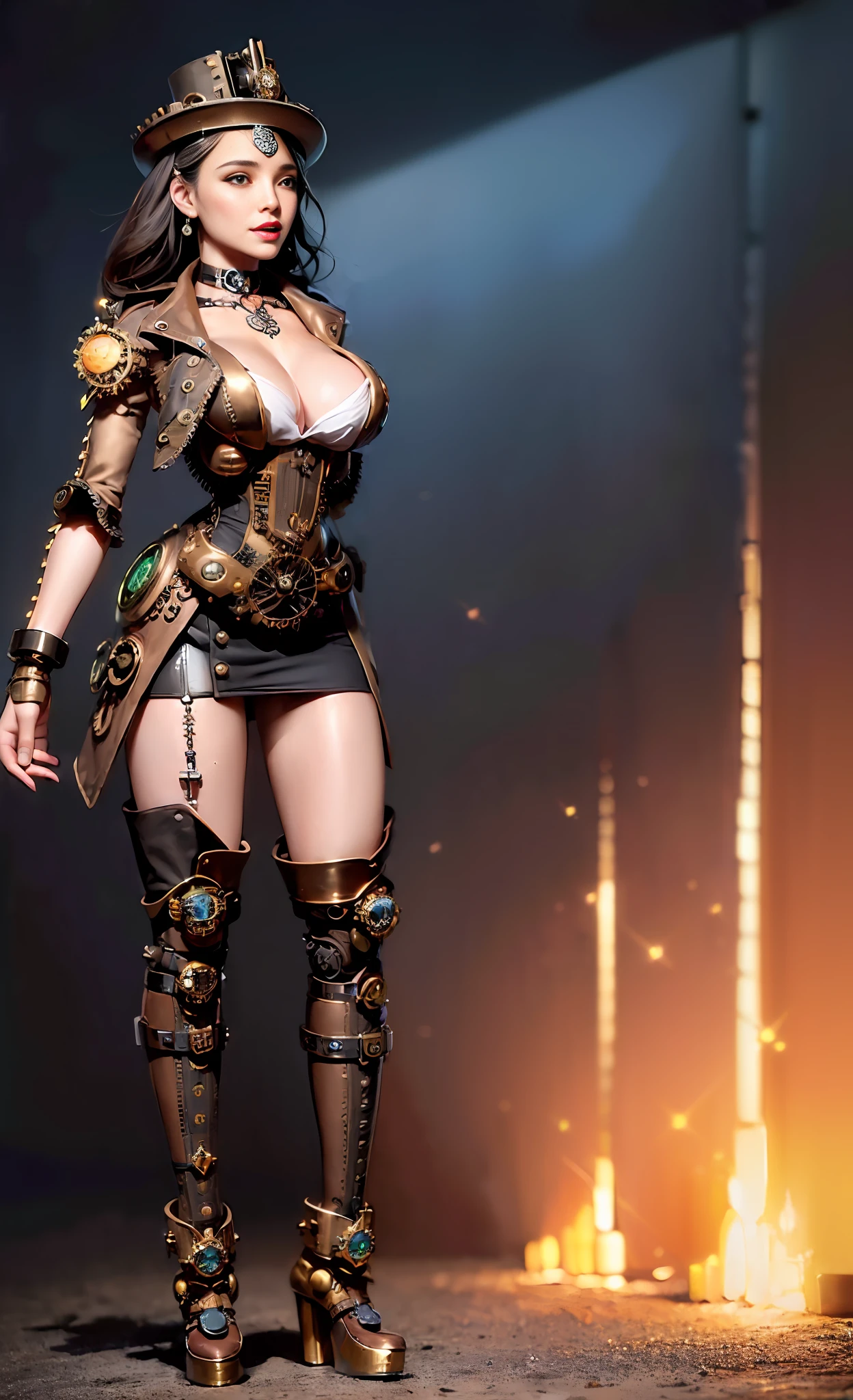 (steampunk:1.7), (masterpiece),(best quality:1.0), (ultra highres:1.0), detailed, 1 man, detailed beautiful skin, face focus Man, detailed eye, upper body, Anger, Sarcasm, Swearing, Akimbo , Accusing, Angry, Frowning, Mouth Open, Nose, Indifferent, Arrogant, Detail Ruffle Bra, Small Chest, (Police Man Uniform: 1.7), (Police Equipment: 1.8), Gun, Rifle, Car, Belt, Cowboy Hat, police hat, wet lips, gorgeous accessories, gorgeous accessories, silver crown, gorgeous bracelets, gorgeous rings, princess, fantasy world, palace, full body, ((Miranda Kerr: Gal Gadot: 18 faces) ), Full Body: 2, (Diamond, Nipple Sticker, Diamond, Ruby, Under Navel Tattoo, Prestige, Gorgeous, Luxurious, Palace, Jewelry, Gemstone, Gold, Silver, Diamond, Glitter, Sapphire, Ruby, Emerald, Pearl, Amber, Obsidian,