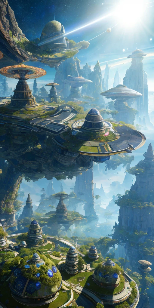Masterpiece, best quality, high quality, very detailed CG unity 8k wallpaper, depth of field, HDR, realism, very detailed, intricate, high detail, universe, semicircular space, roc dome, translucent, outer space headquarters, interior full of plants. Future humanity