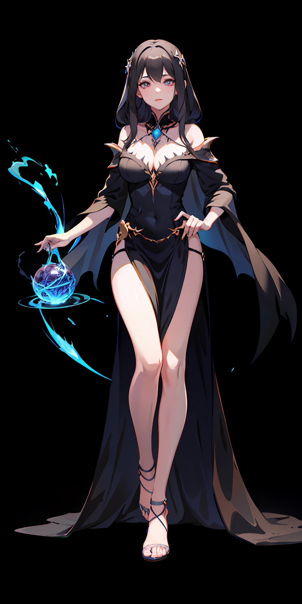 dark sorceress full view, dark sorceress fullbody pose, dark witch character, epic mage girl character, female mage, female mage!, beautiful celestial mage, dark sorceress, a beautiful sorceress, sorceress, mage
