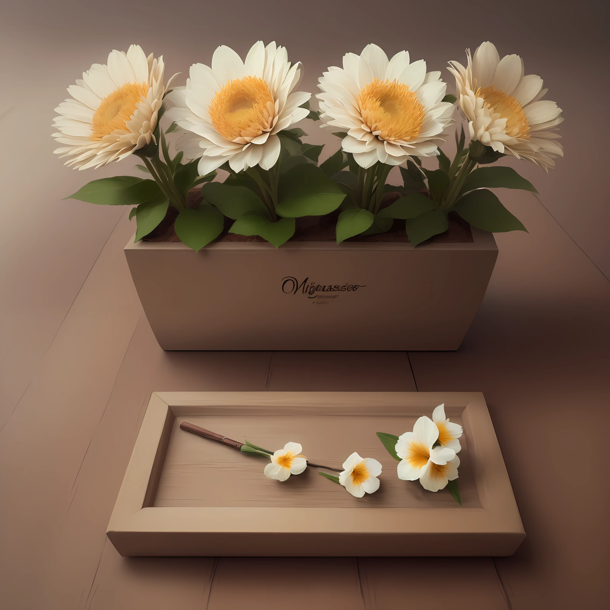 (masterpiece,best quality,highres,ultra_detailed:1.2),
simple background, still life, rule of thirds,
feathers,flowers