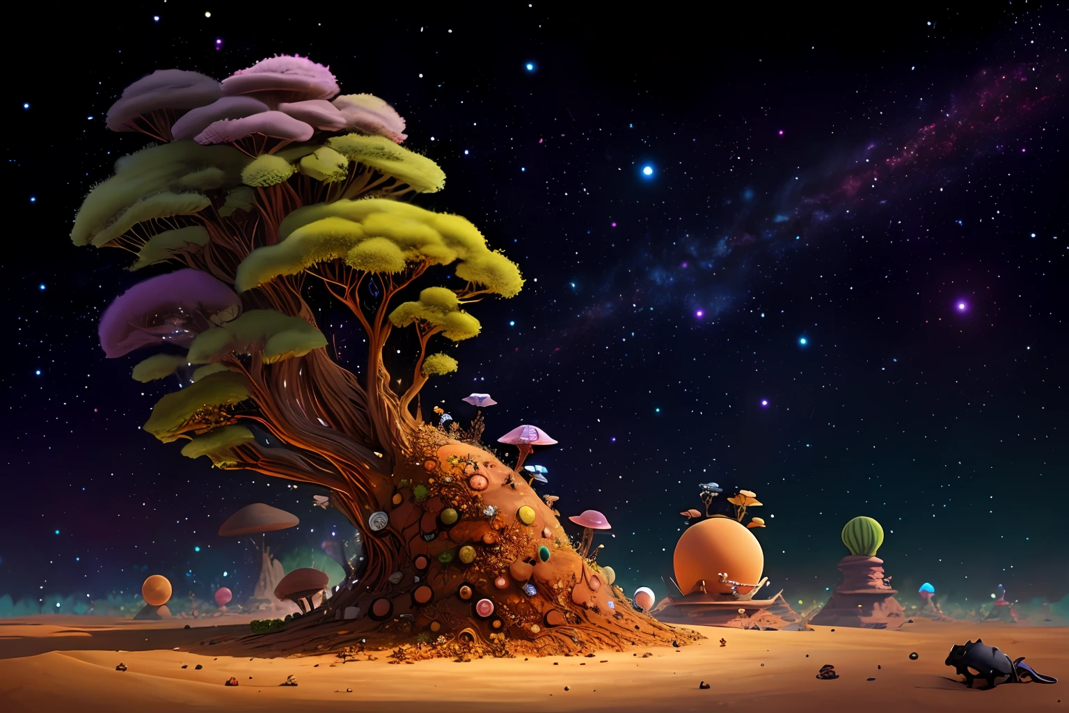 an anthill from other universes