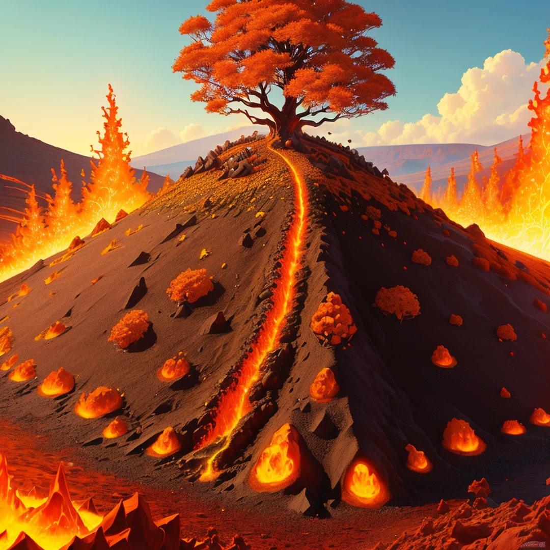 lava themed anthill