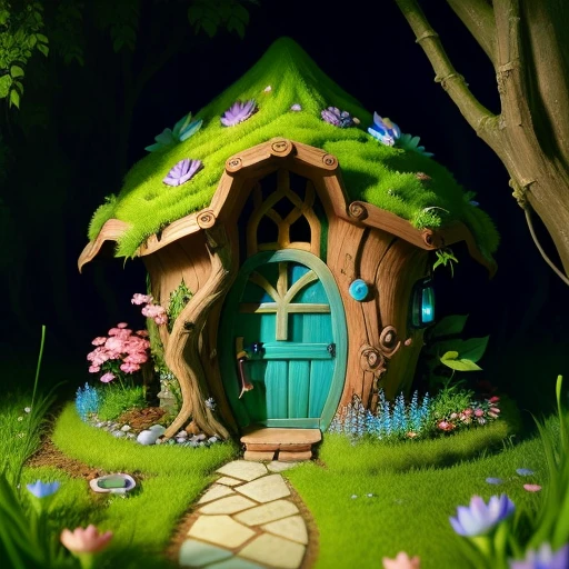 fairy garden lair