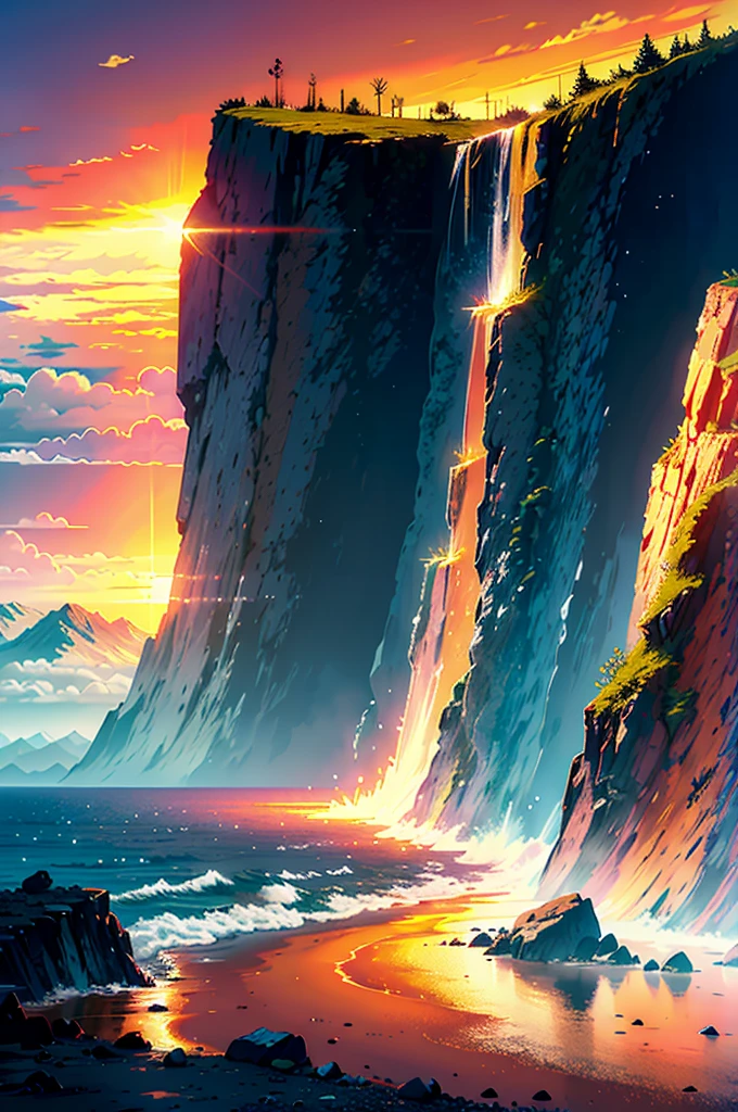 end of the world, ((Extreme Wide Shot)), Tone Mapping, Dramatic Lighting, (8k resolution), 8k, 8kres, best composition, landscape, ancient wonders, masterpiece, best quality, wallpaper, best lighting