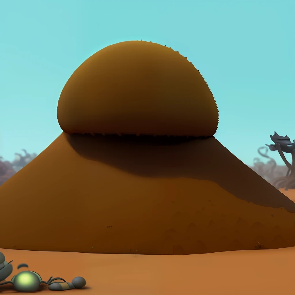 anthill Made by aliens