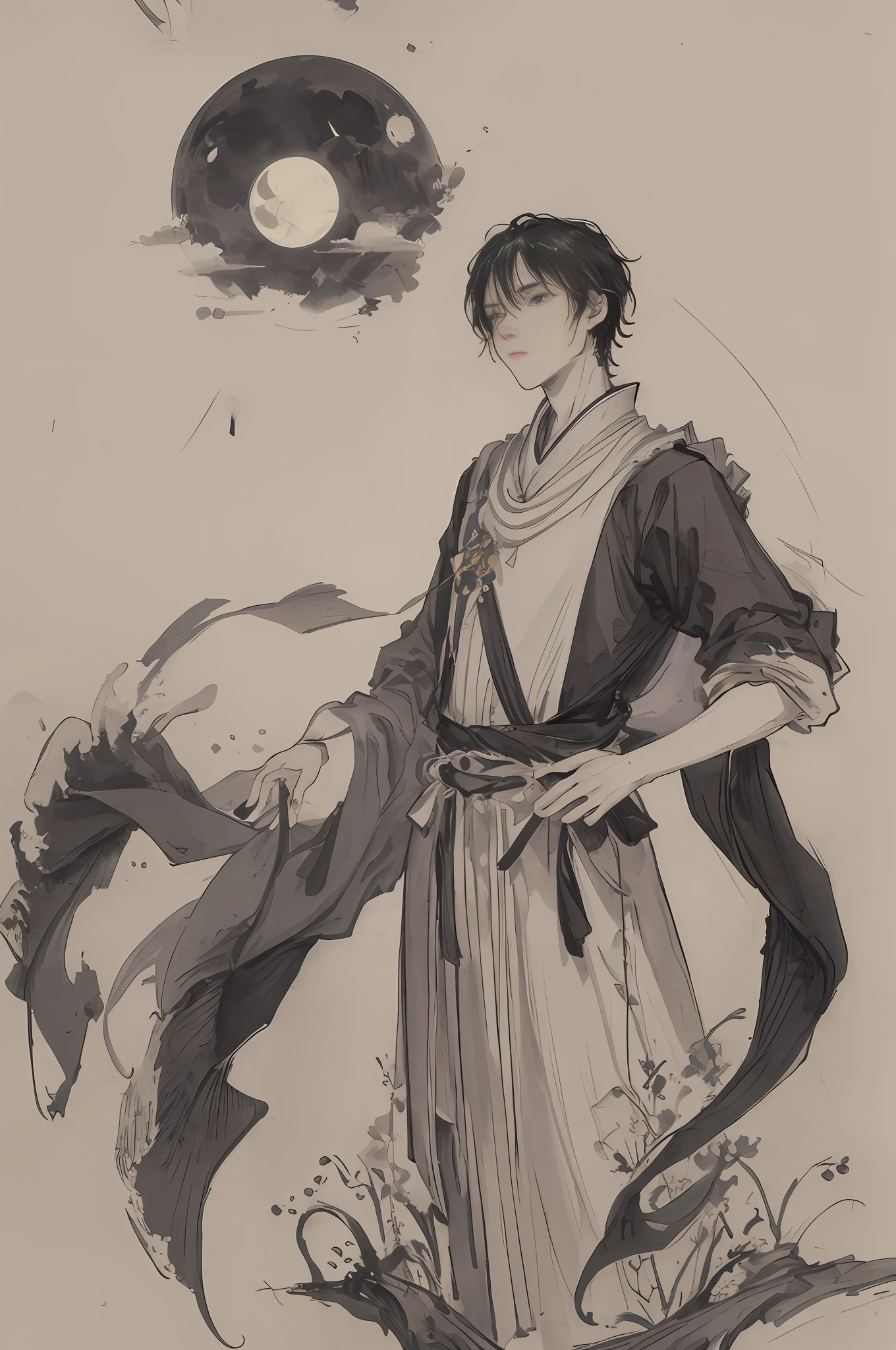 Round moon