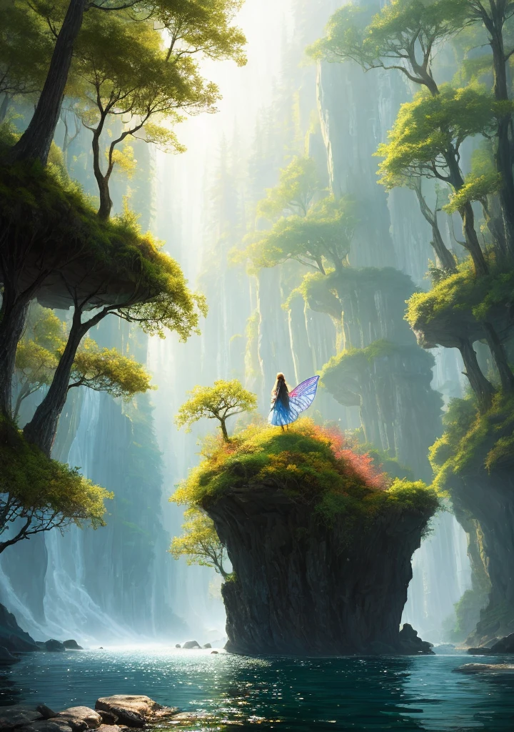 Masterpiece, best quality, high quality, extremely detailed CG unity 8k wallpaper, charming and dreamy front view scene on the narrow forrestry river in a dream forest, towering trees, hidden fairy canyon, creating a mysterious and enchanting feeling, artstation, complex, trending, award winning photography, bokeh, depth of field, HDR, bloom, chromatic aberration, realism, very detailed, trends on artstation, CGsociety On trend, sophisticated, highly detailed, dramatic, midjourney art