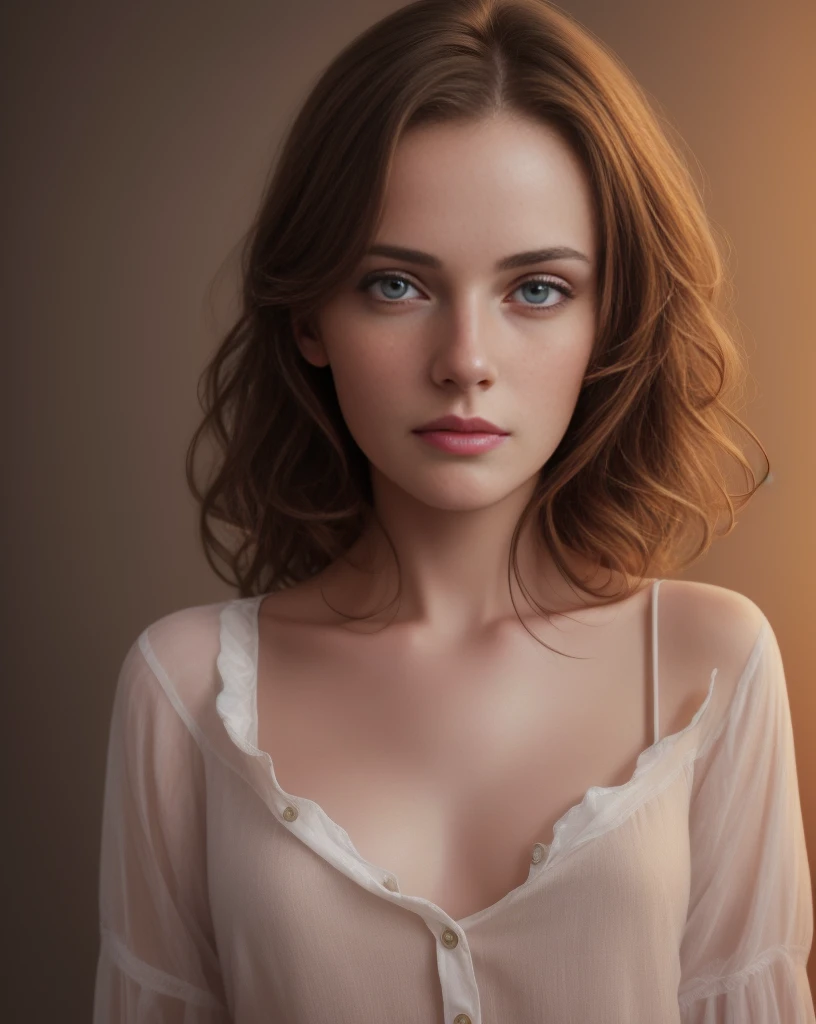 1girl, (Realistic:1.3), standing, Photo, gorgeous, feminine,solo, realism, cute shirt, dark background, oil painting, masterpiece, diffuse soft film lighting, portrait, best quality (perfect face:1.4), ultra-realistic highly detailed intricate realistic simulation style photo sharply focused on eyes, cinematic lighting, dark skin, beautiful,