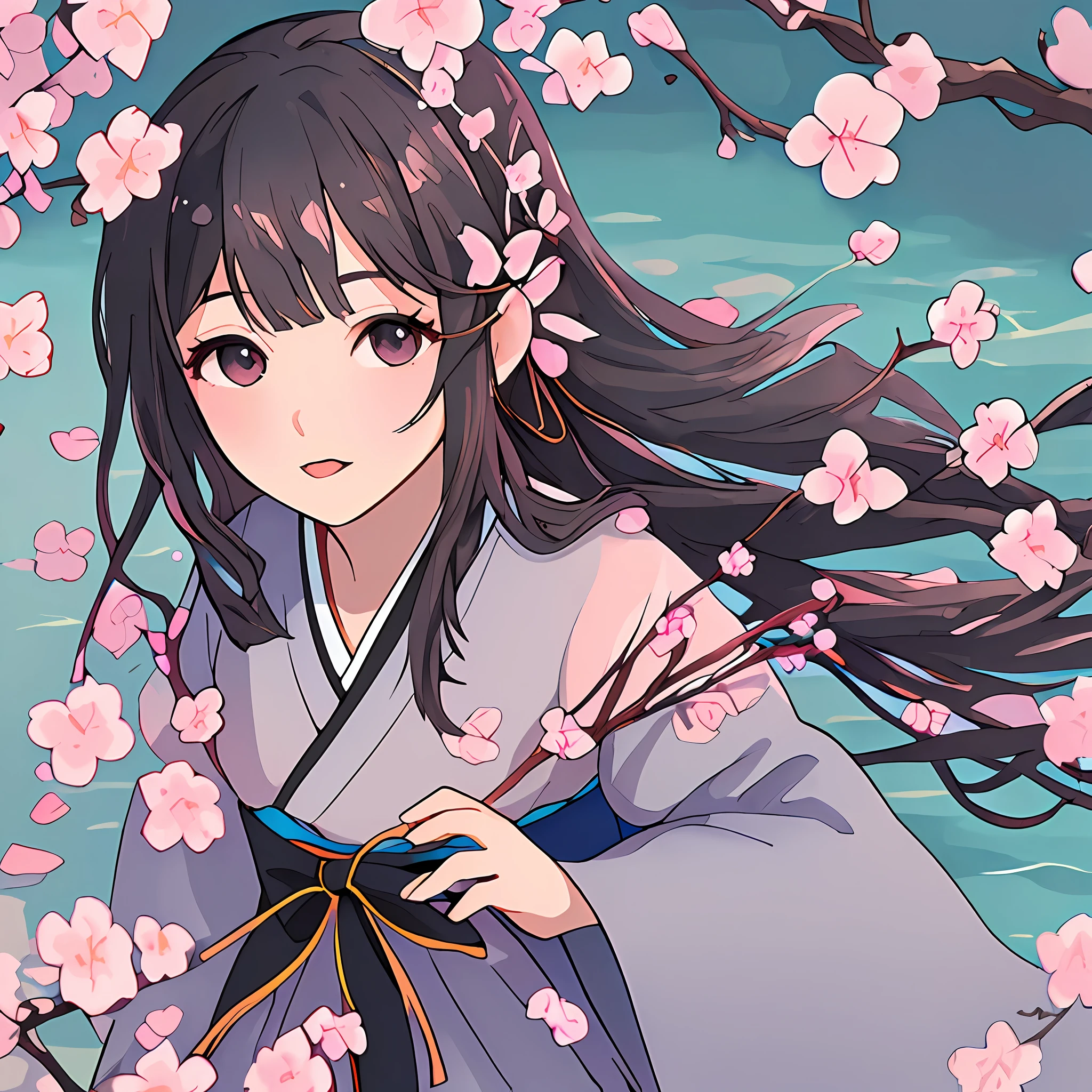 best quality,(RAW photo:1.2),(masterpiece:1.4),(photorealistic:1.4),(highres:1.4),
1girl, long hair, braid, butterfly, depth of field, from above,
hanami, cherry blossoms, lake, beautiful detailed water, black hair, long eyelashes,
pureerosface_v1, hanfu,
AESPAKARINA,