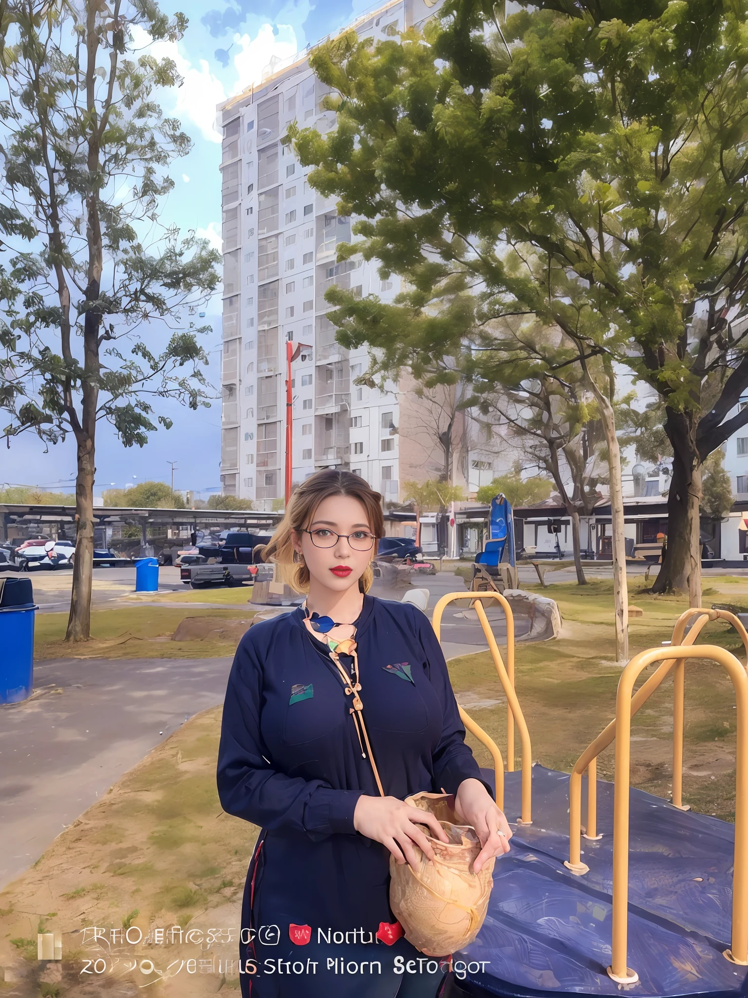 ulzzang-6500-v1.1,(raw photo:1.8), (photorealistic:1.8),nsfw, best quality, master, illustration, an extremely decision and beautiful, extremely detailed,CG,unity,8k wallpapers, Amazing, finely detail , masterpiece, best quality, official art, very detailed cg unity 8k wallpaper, (absurdly huge boobs), unbelievably ridiculous, huge file size, super detailed, high resolution, very detailed, very detailed girl, Very detailed eyes and face, beautiful detailed eyes, face lights, movie lighting, hair accessories, (perspective: 1.8), (big breasts: 1.8), (slightly fat body), (big breasts), ((blond curly hair)) ,Ponytail,(((Super milk))),((Plump figure)),((Big breasts)),(((Nipple exposed),(Detailed description of hair),(Detailed description of face),(Detailed description of the body), fair and translucent skin, (real skin texture), peerless beauty, long legs, (dark red lace underwear), ((stockings)), ((ruby necklace)), ((red earrings)), ( Mature Yujie), (red lips), (breast caress), (shy), (charming smile), facing audience, (outdoor), winter, (heavy snow), (soaked),