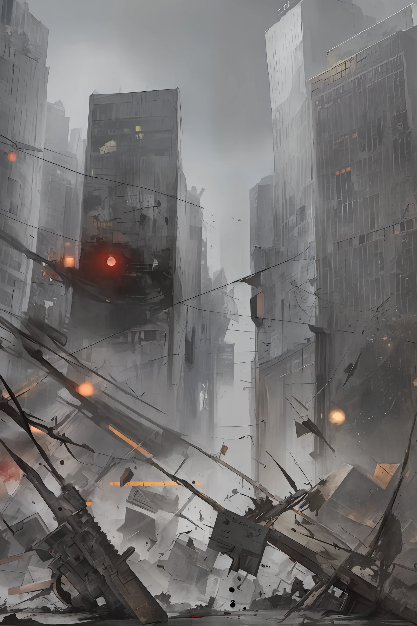 Desperate in a messy city