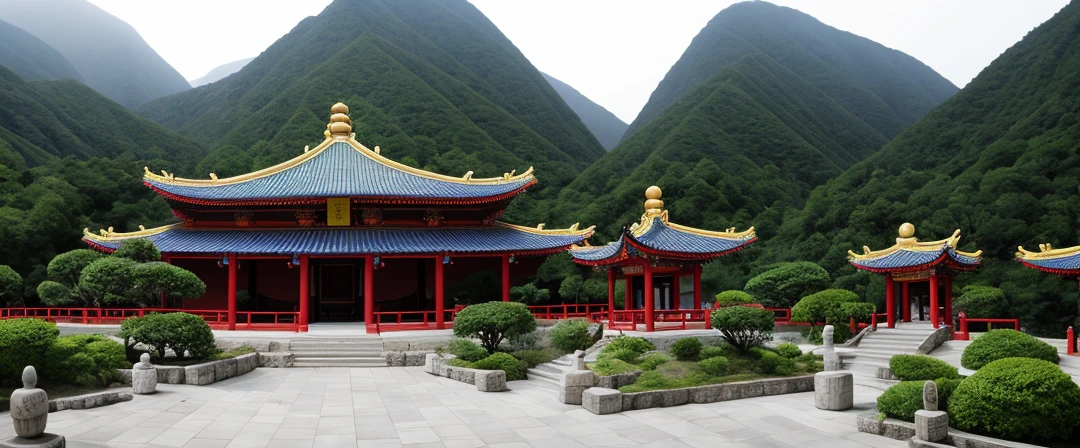 Deep mountains, Taoist temples, old Taoists, young apprentices, practitioners