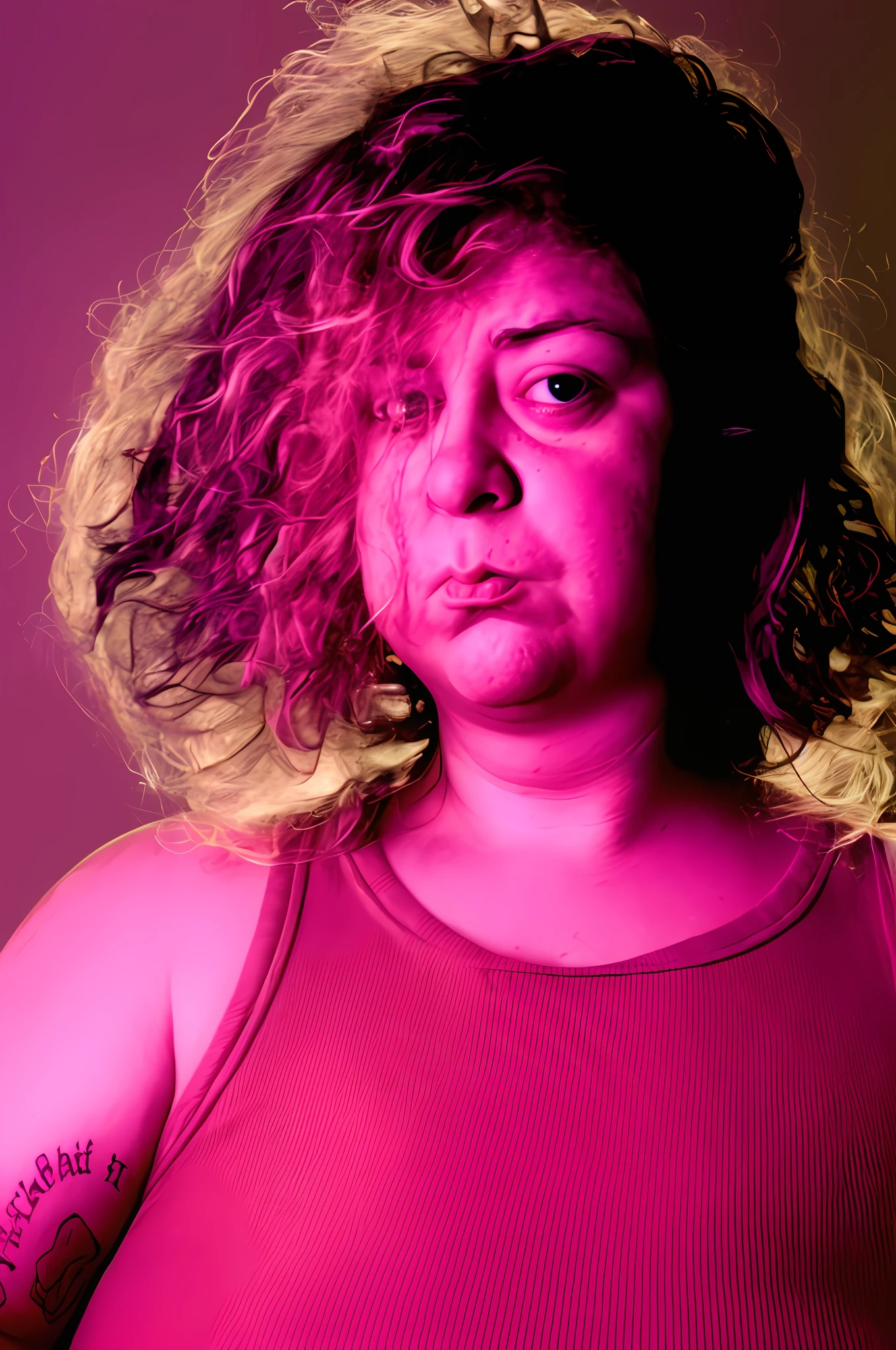 fat, grotesque, dumb, arrogant, incapable, boring, whiny