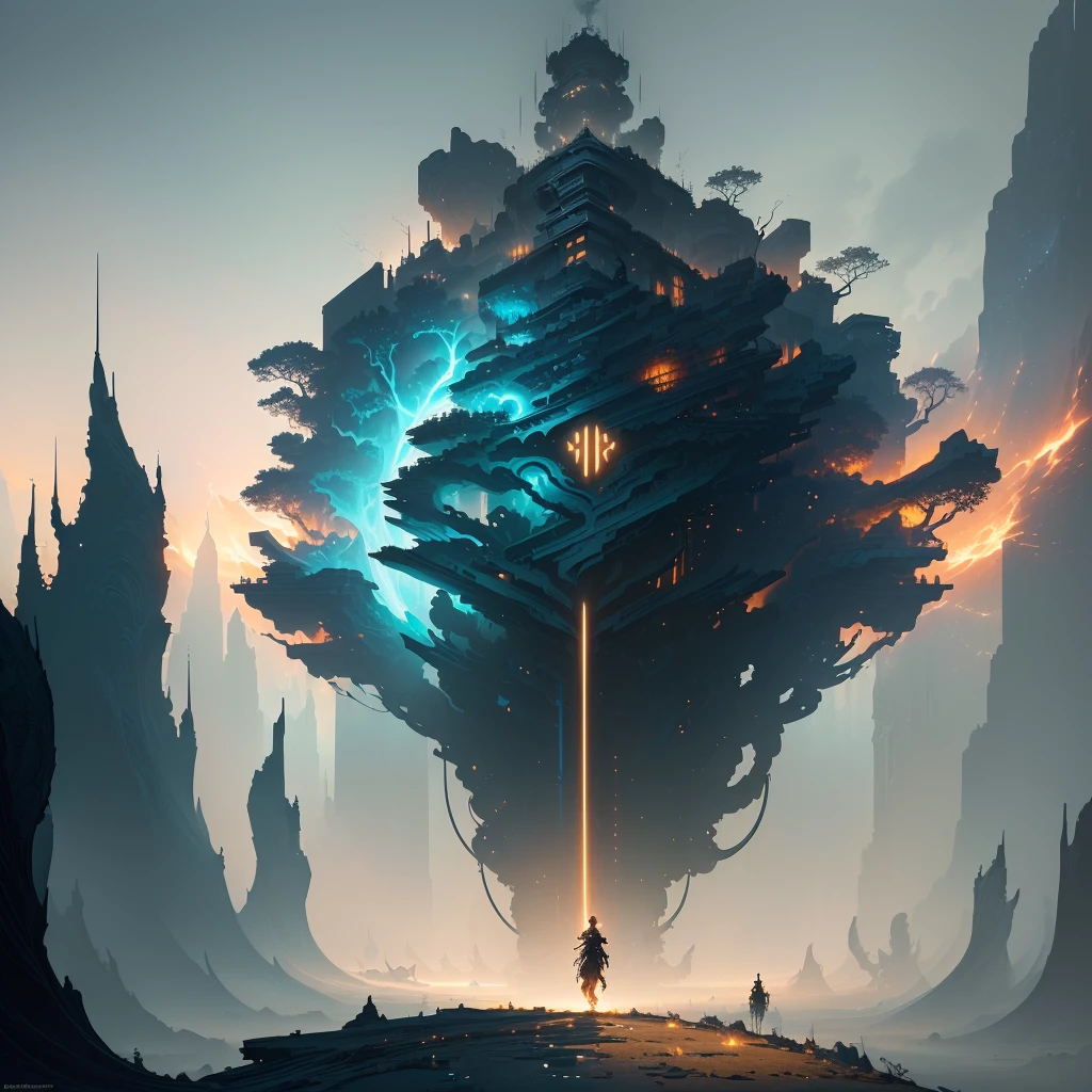 masterpiece, best quality, (extremely detailed CG unity 8k wallpaper), (best quality), (best illustration), (best shadow), absurdres, realistic lighting, (Abyss), beautiful detailed glow, art by PeterMohrBacher,