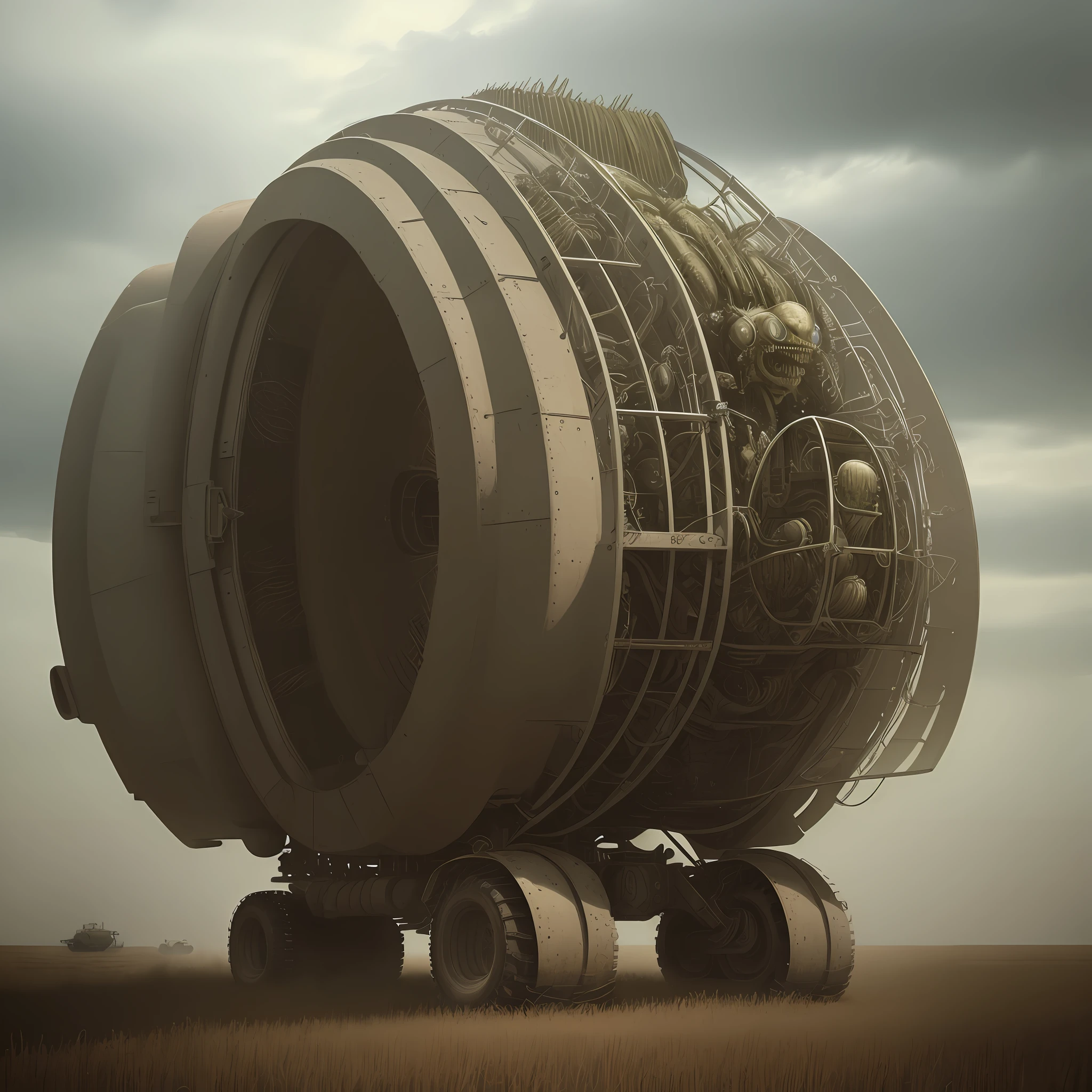 hrgiger,  combine harvester ,  biological