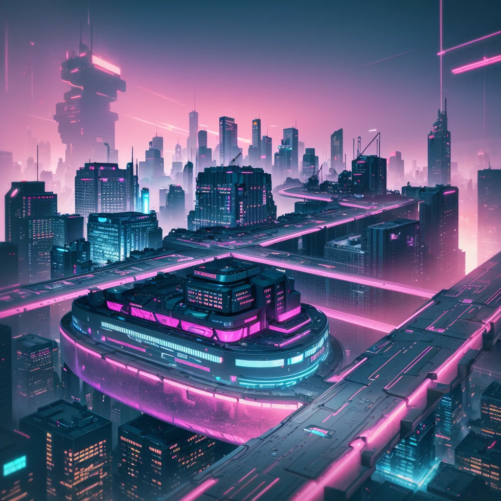 futuristic cityscapes, ((Cyborg)), (irregular architecture), mechanical, (cyberpunk), (hovering train), drone, realistic lighting, (abyss) masterpieces, high quality, beautiful graphics, high detail, surrealism, chiaroscuro, cinematic lighting, depth of field, motion blur, chromatic aberration, super detail, high quality--v6