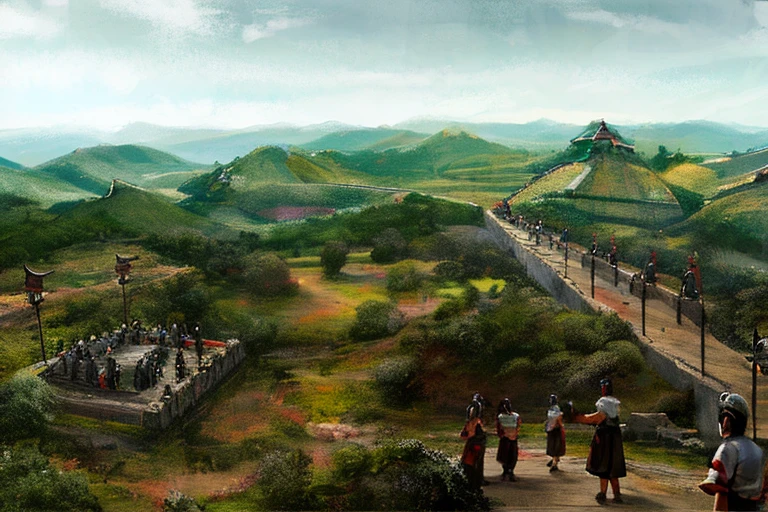 The ancient battlefield of Chinese slave society