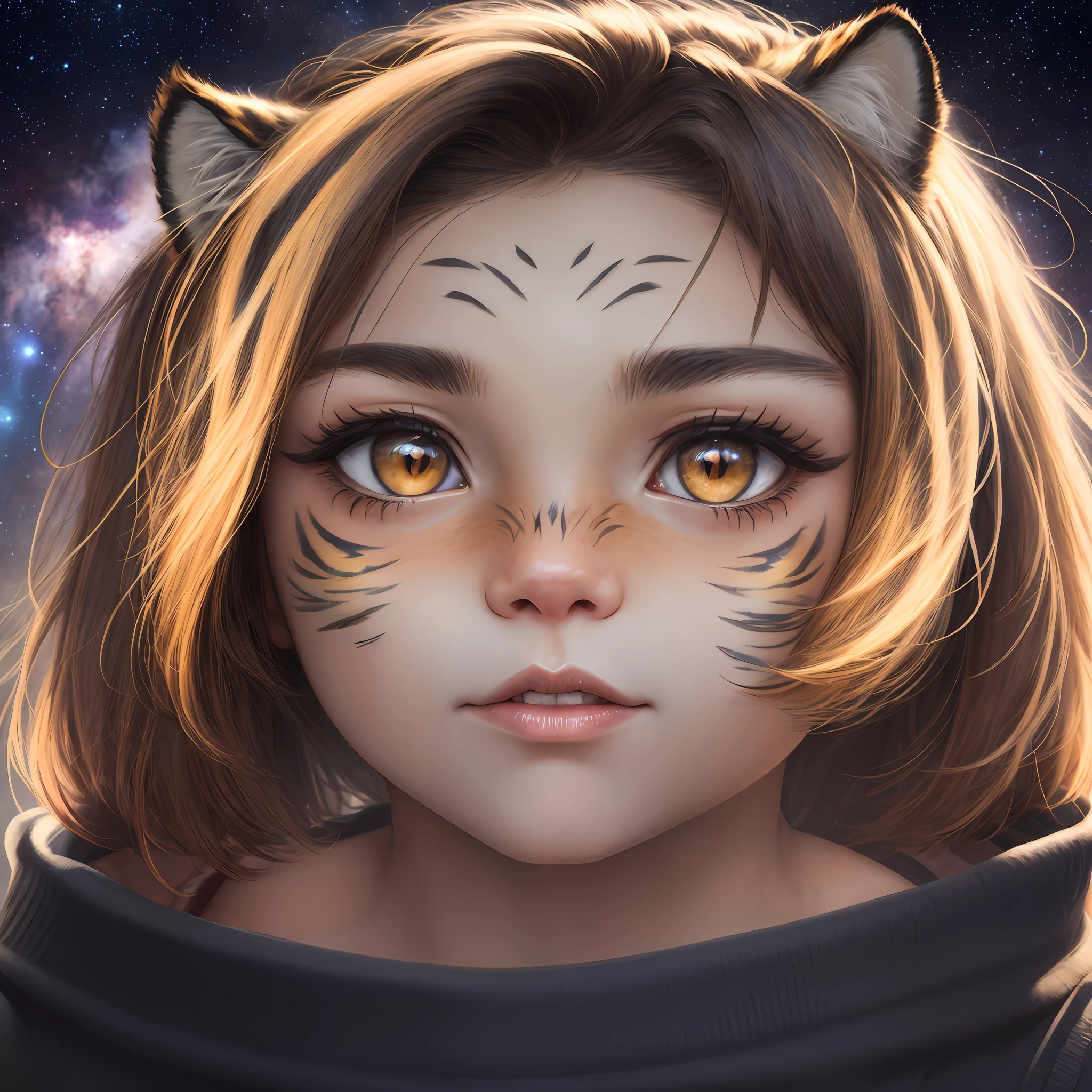 anime girl with cat ears and a hoodie, kawaii realistic portrait, beautiful young catgirl, realistic anime cat, adorable digital painting, beautiful anime catgirl, portrait anime space cadet girl, digital fantasy portrait, realistic anime artstyle, furry character portrait, anthro portrait, anime realism style, very beautiful cute catgirl, anime catgirl, realistic artstyle