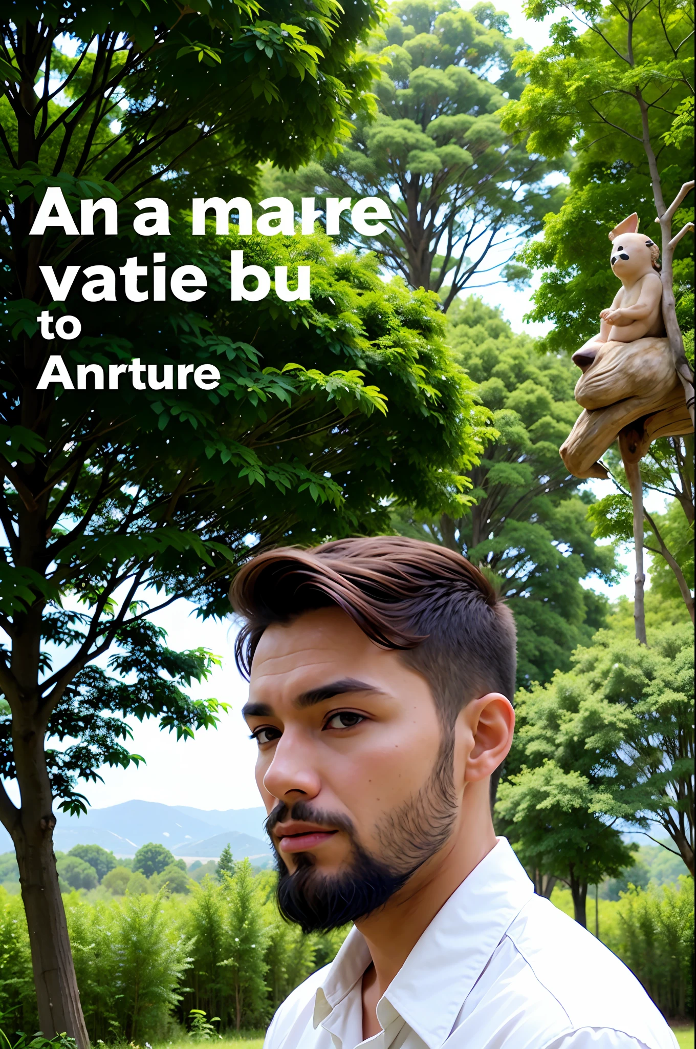 A man is the closest to nature