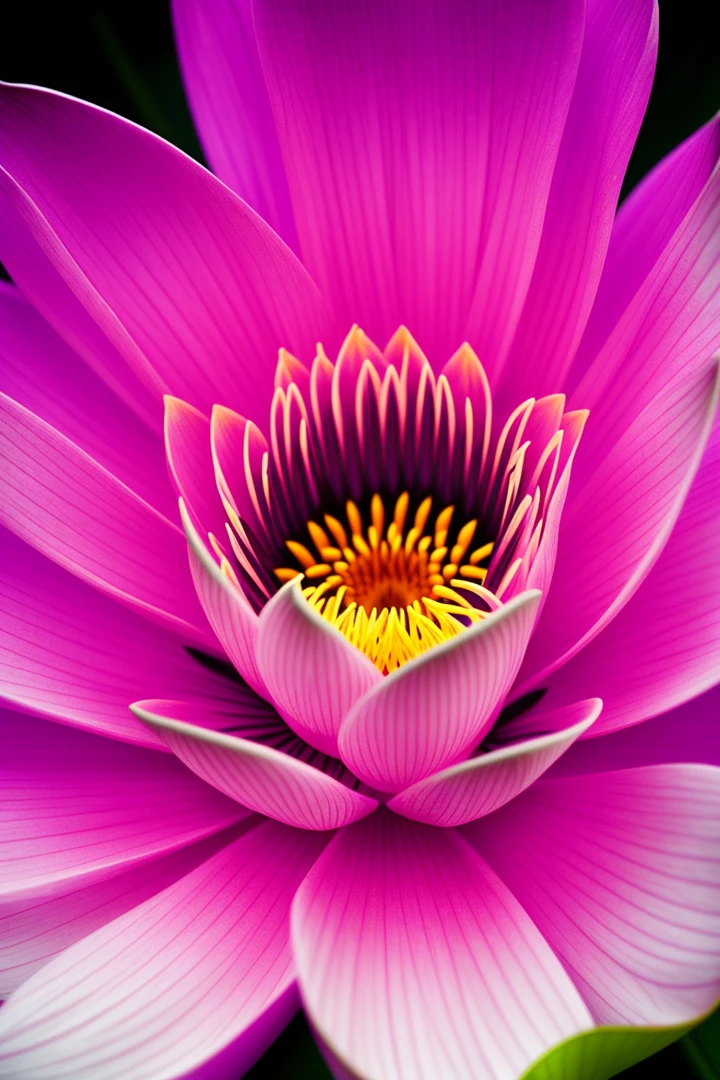 Lotus flower, gothic, colorful, foggy background, close up, realostic