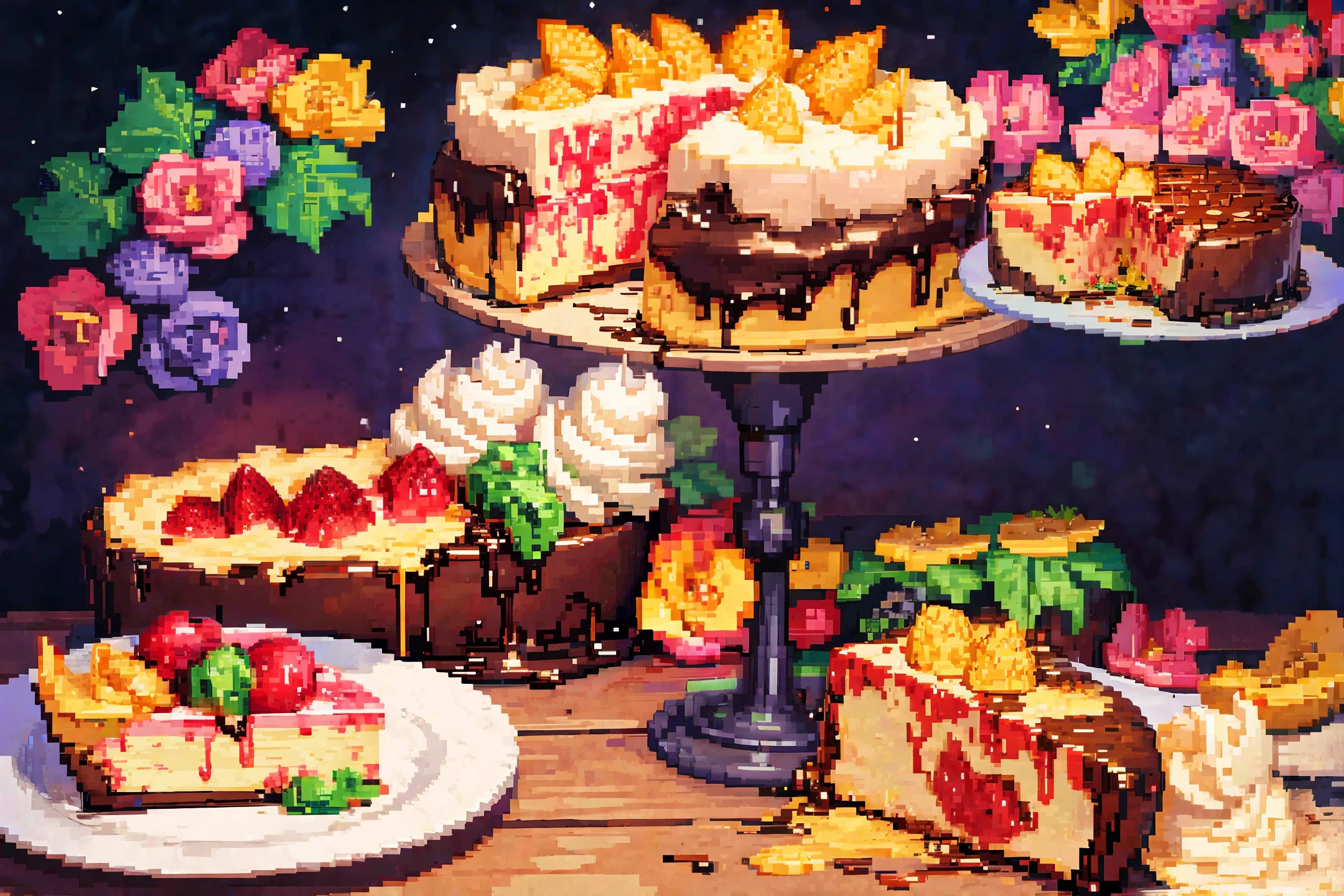 Pixelart 16bit bitten bitable cheesecake