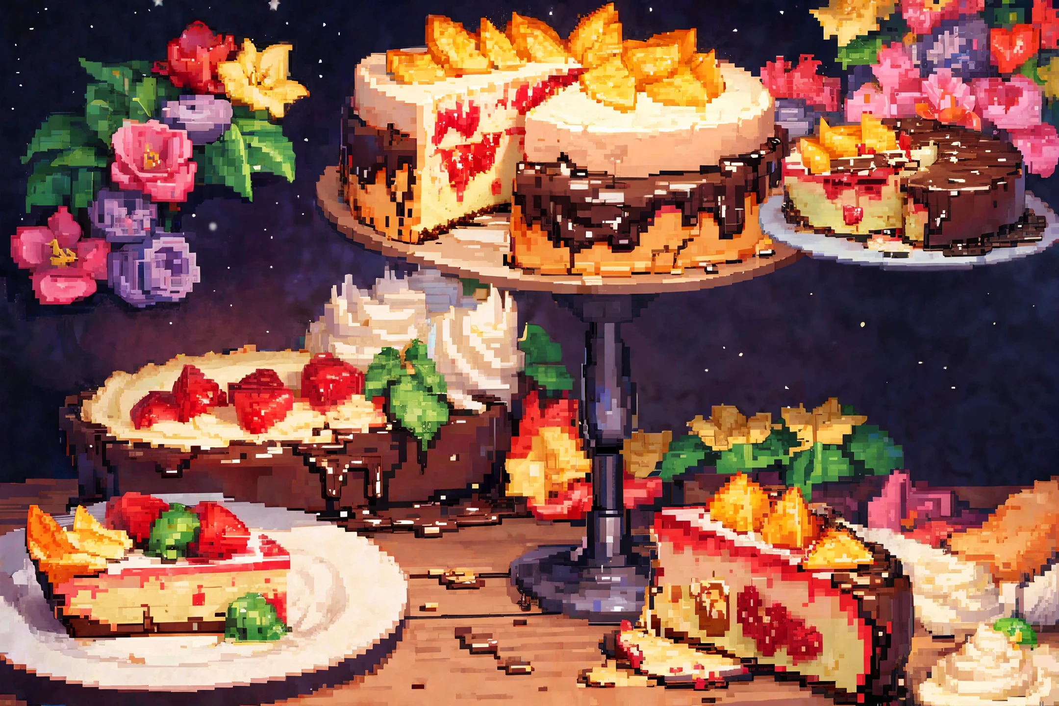 Pixelart 16bit bitten bitable cheesecake