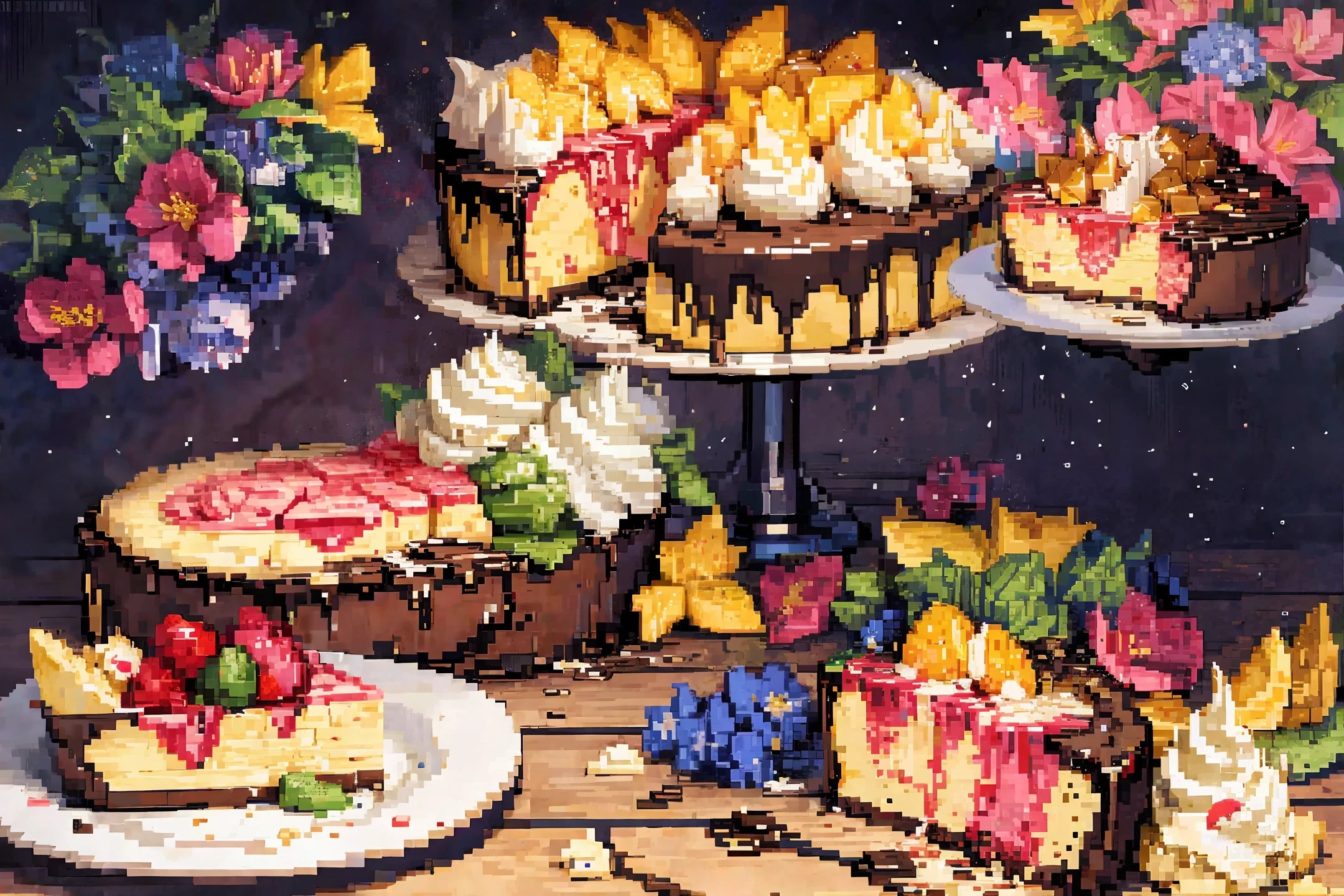 Pixelart 16bit bitten bitable cheesecake