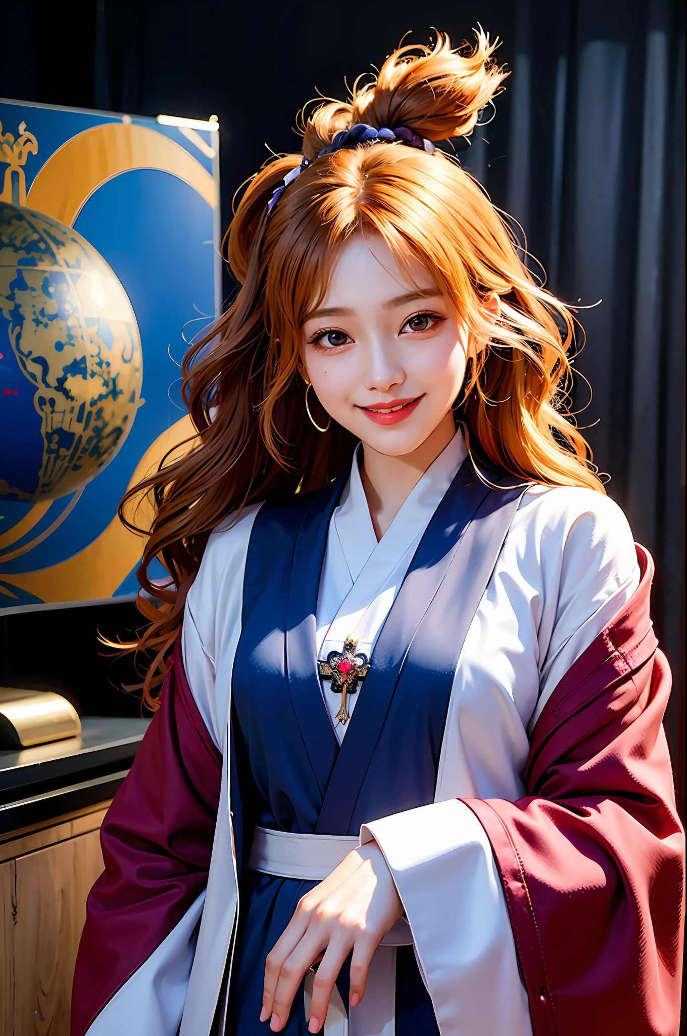 Highly detailed CG Unity 8k wallpaper, (masterpiece, pretty person, polluted smile), korean clothes,