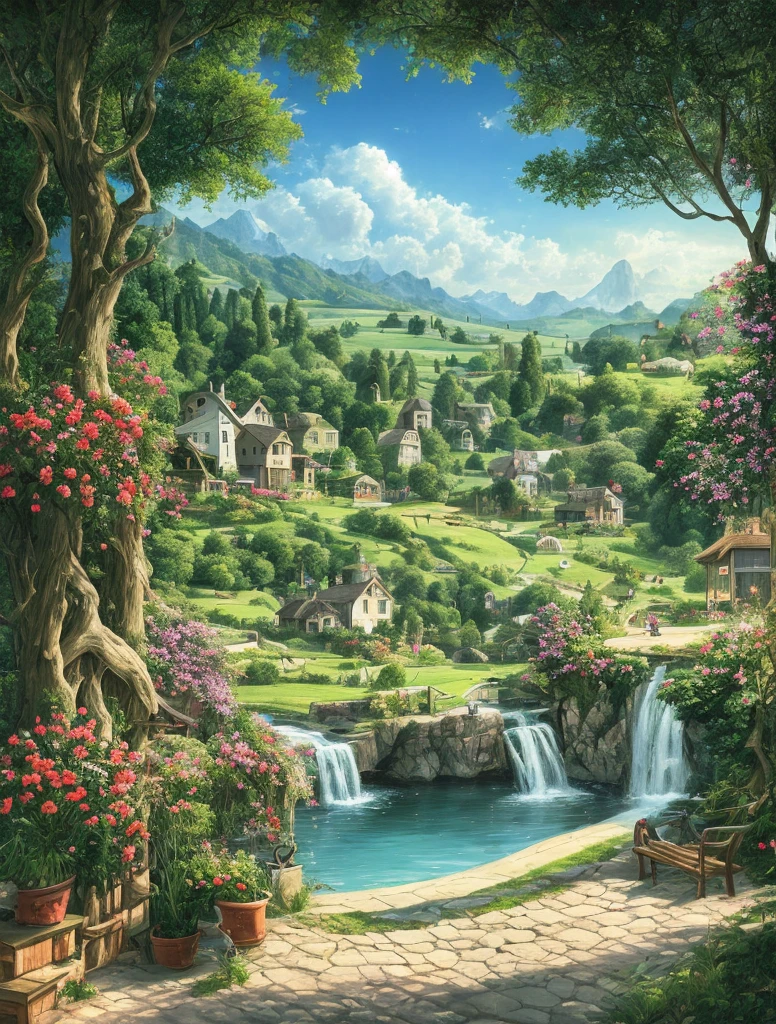 Idyllic life