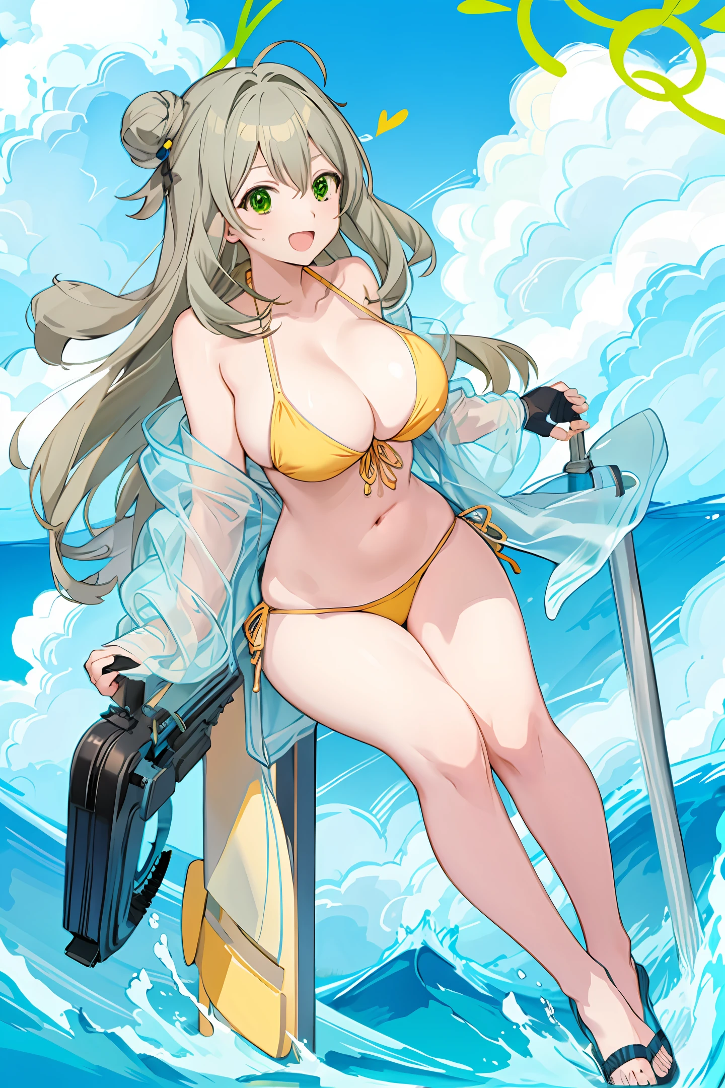 #animegirl #bikini #thicc #boobs #huhe