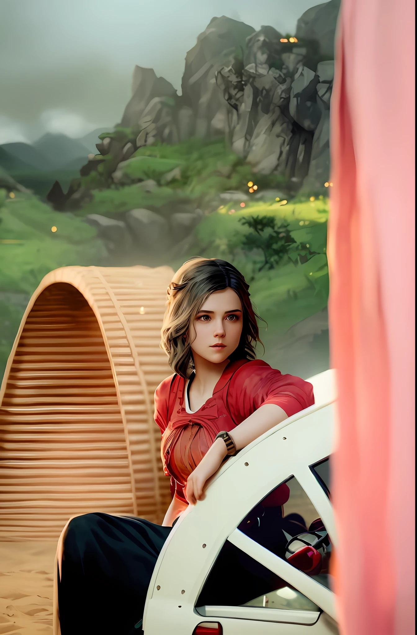 Beautiful Lighting,Cinematic Scene