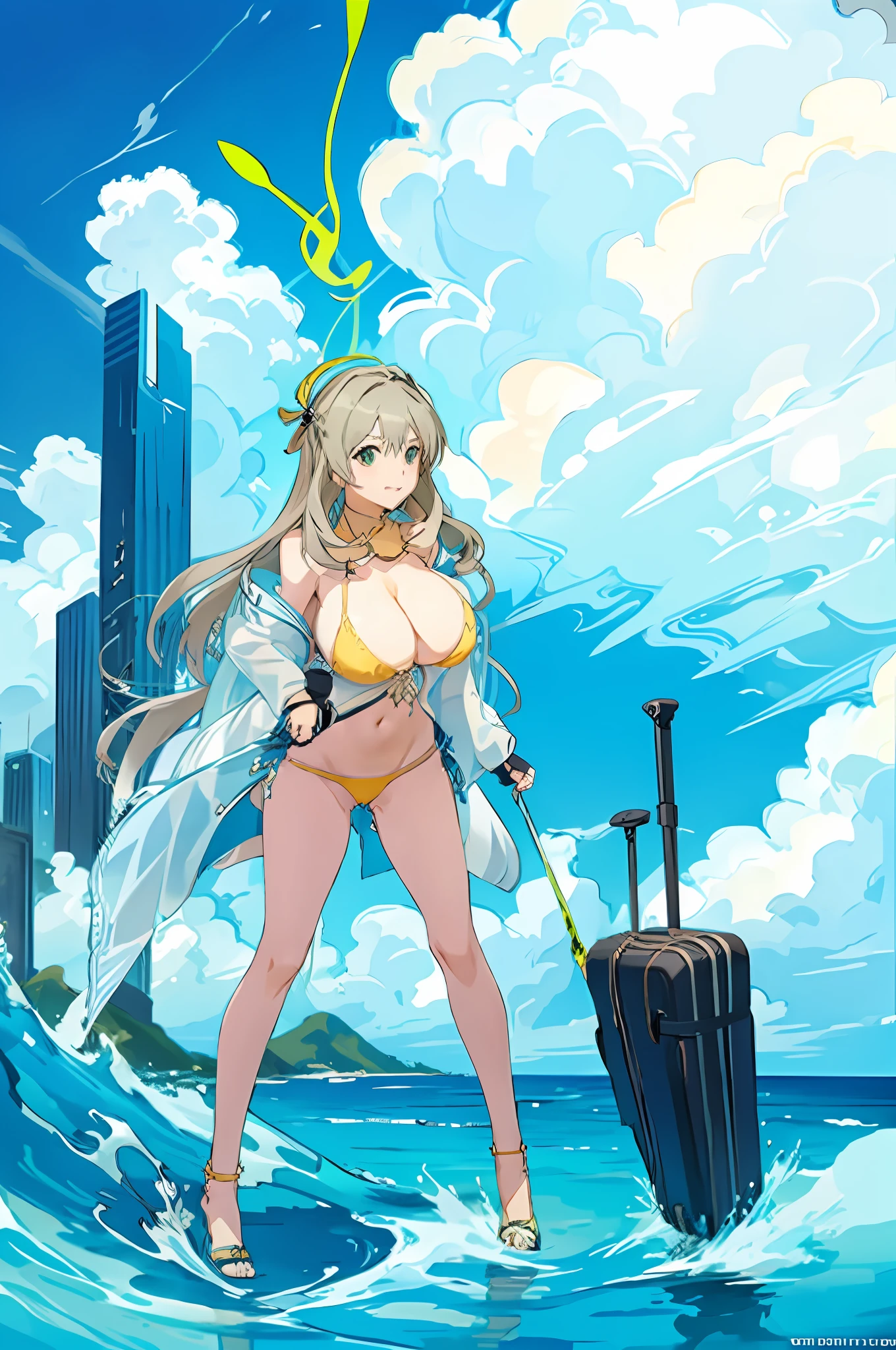 #bikini #milf #bigboobs #swordartonline #cameltoe