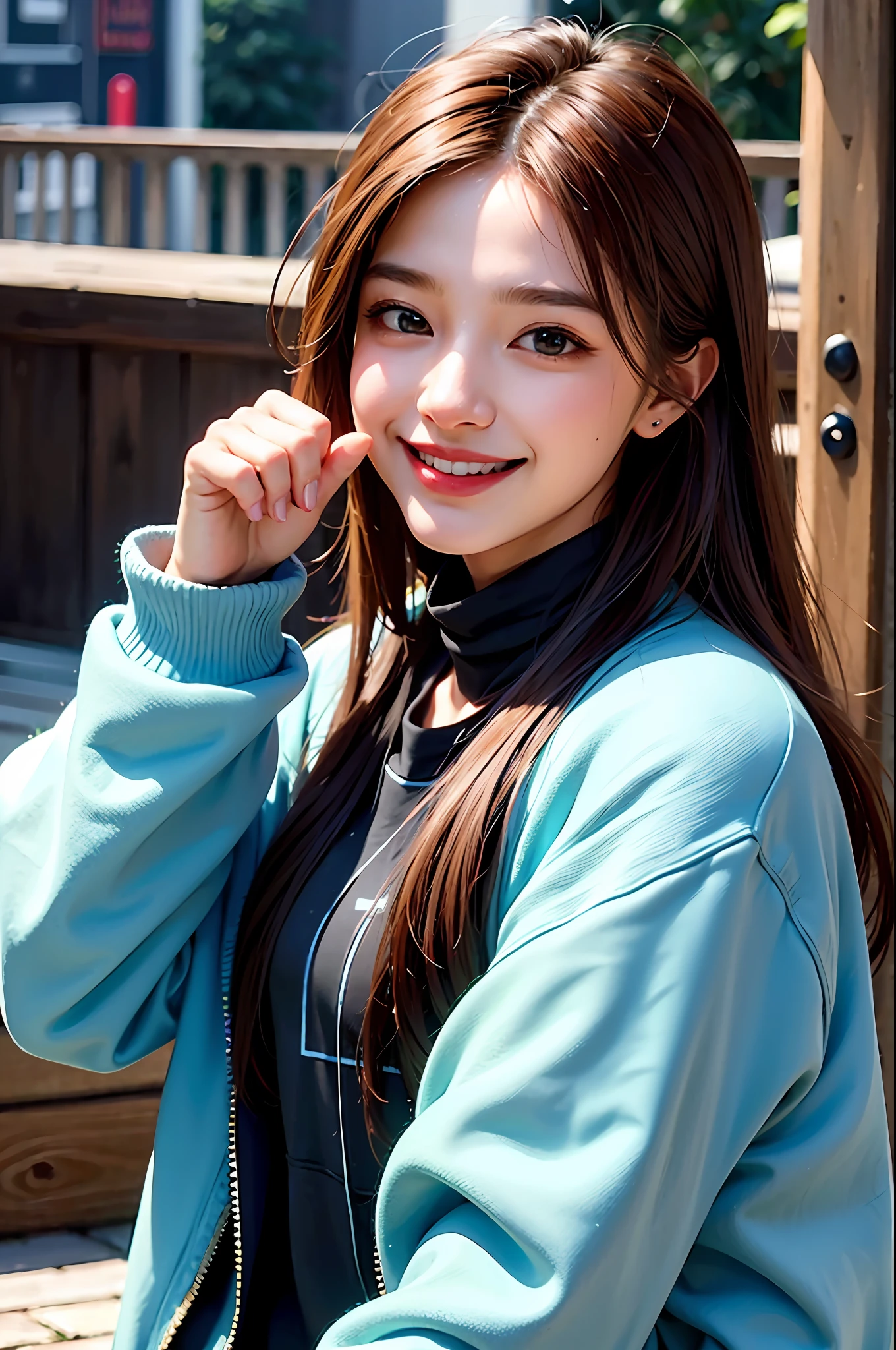 Highly detailed CG Unity 8k wallpaper, (masterpiece, pretty person, polluted smile), virtual youtube,
