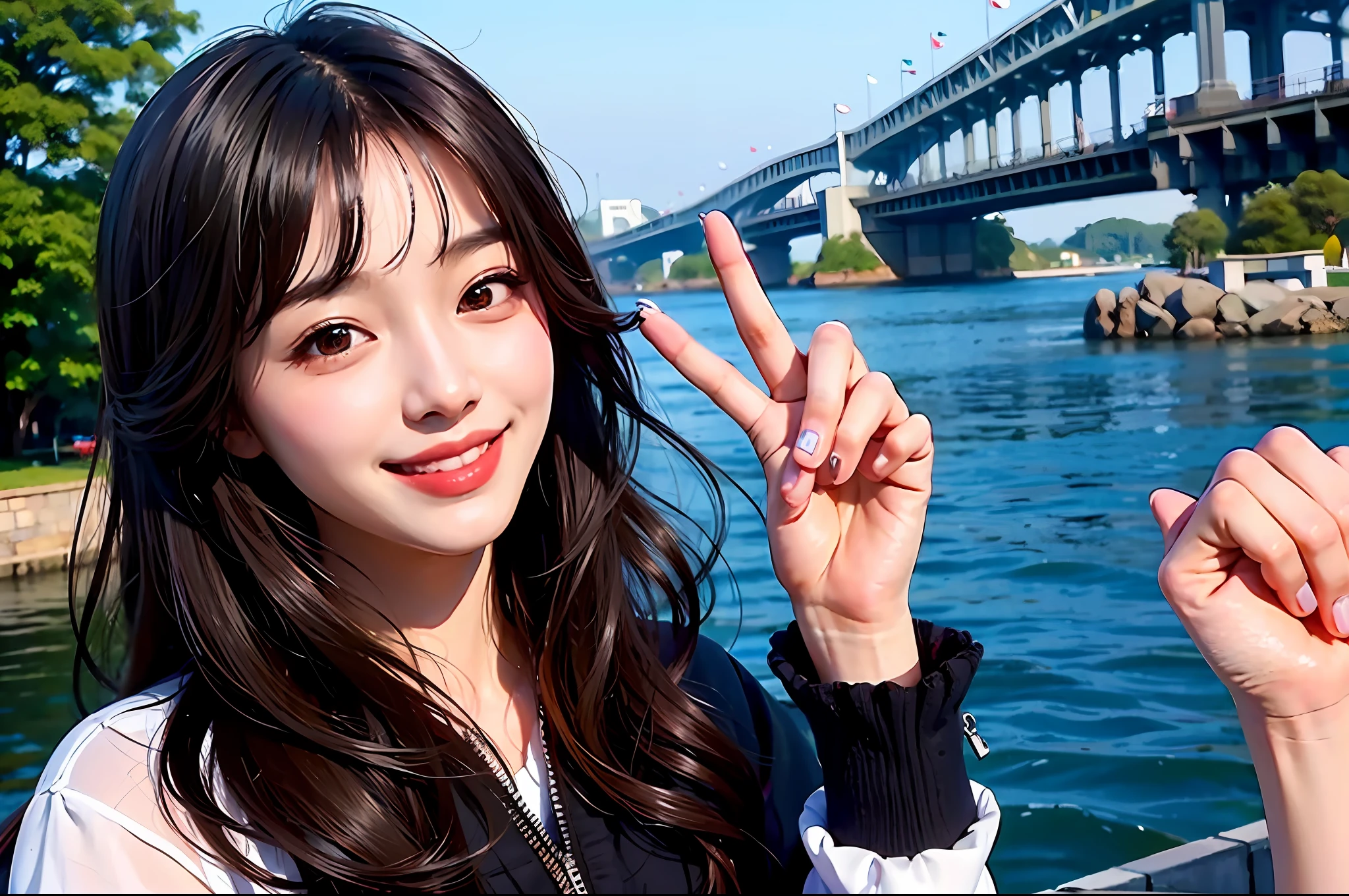 (Masterpiece, Pretty Person, Polluted Smile), Virtual YouTube, Korean Woman,