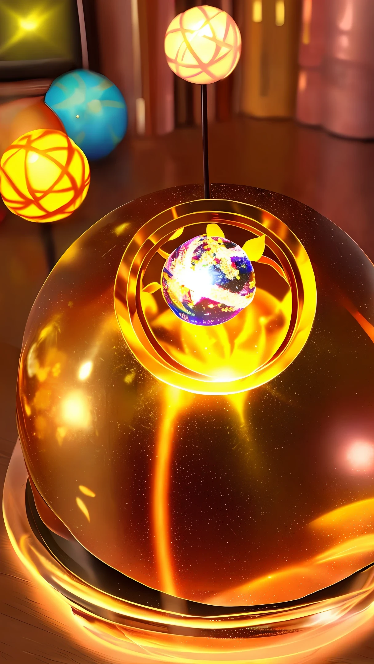 demonic ball of light