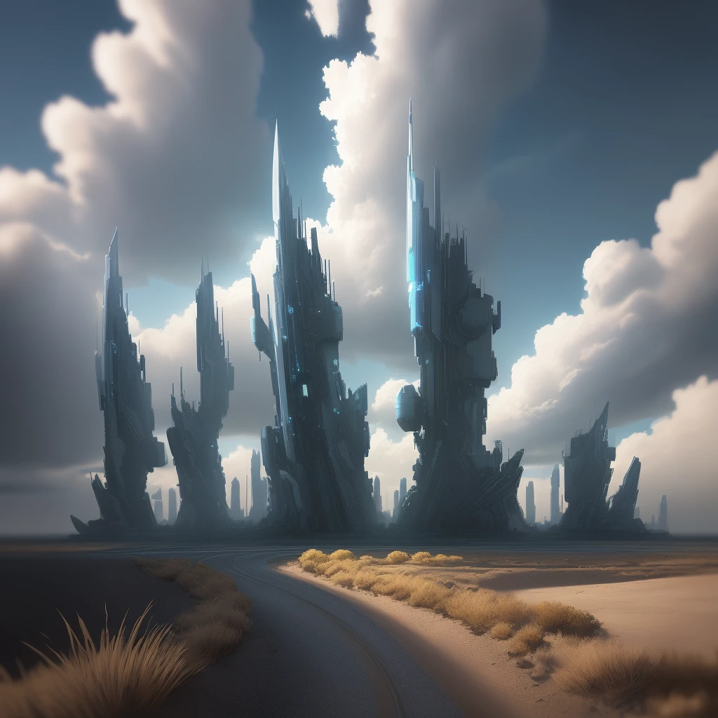 random landscape, random drawings, random attributes, random features, full HD, full details, full realistic, HDR, 8k, futuristic, anime style