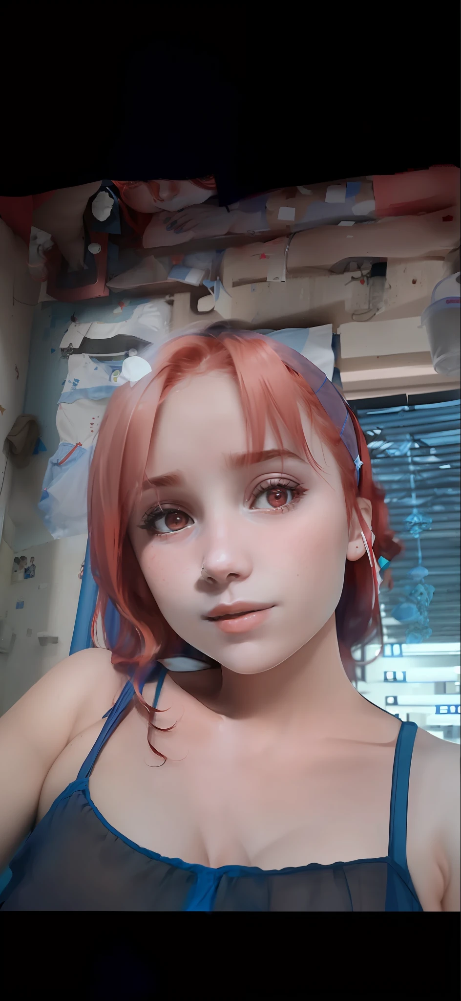 there is a woman with red hair and a blue top, 18 years old, 30-year-old woman from cuba, 1614572159, profile image, around 1 9 years old, 19-year-old girl, lorena avarez, 2 7 years old, around 20 yo, 2 8 years old