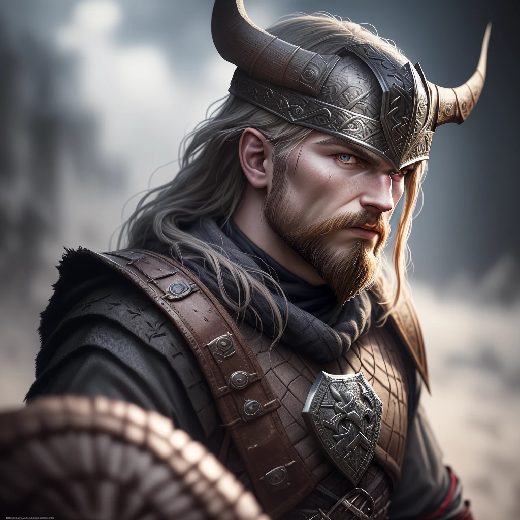 Half-shot solo portrait photo of a dark fantasy background of viking spiderman, viling style,viking helmet, ultra realistic highly detailed intricate photorealistic style photography sharp eye focus, cinematic lighting
