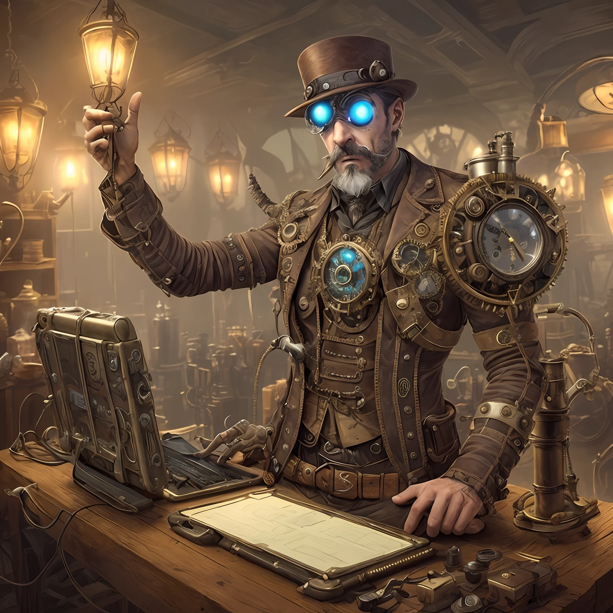 SteamPunkAI , computer Cogpunk