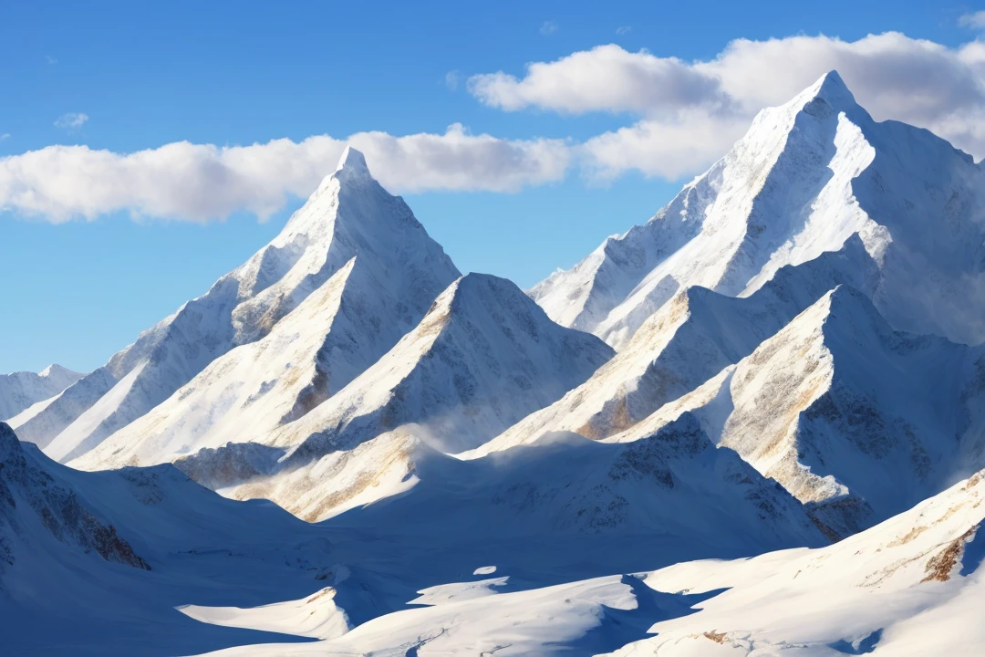 snow mountain