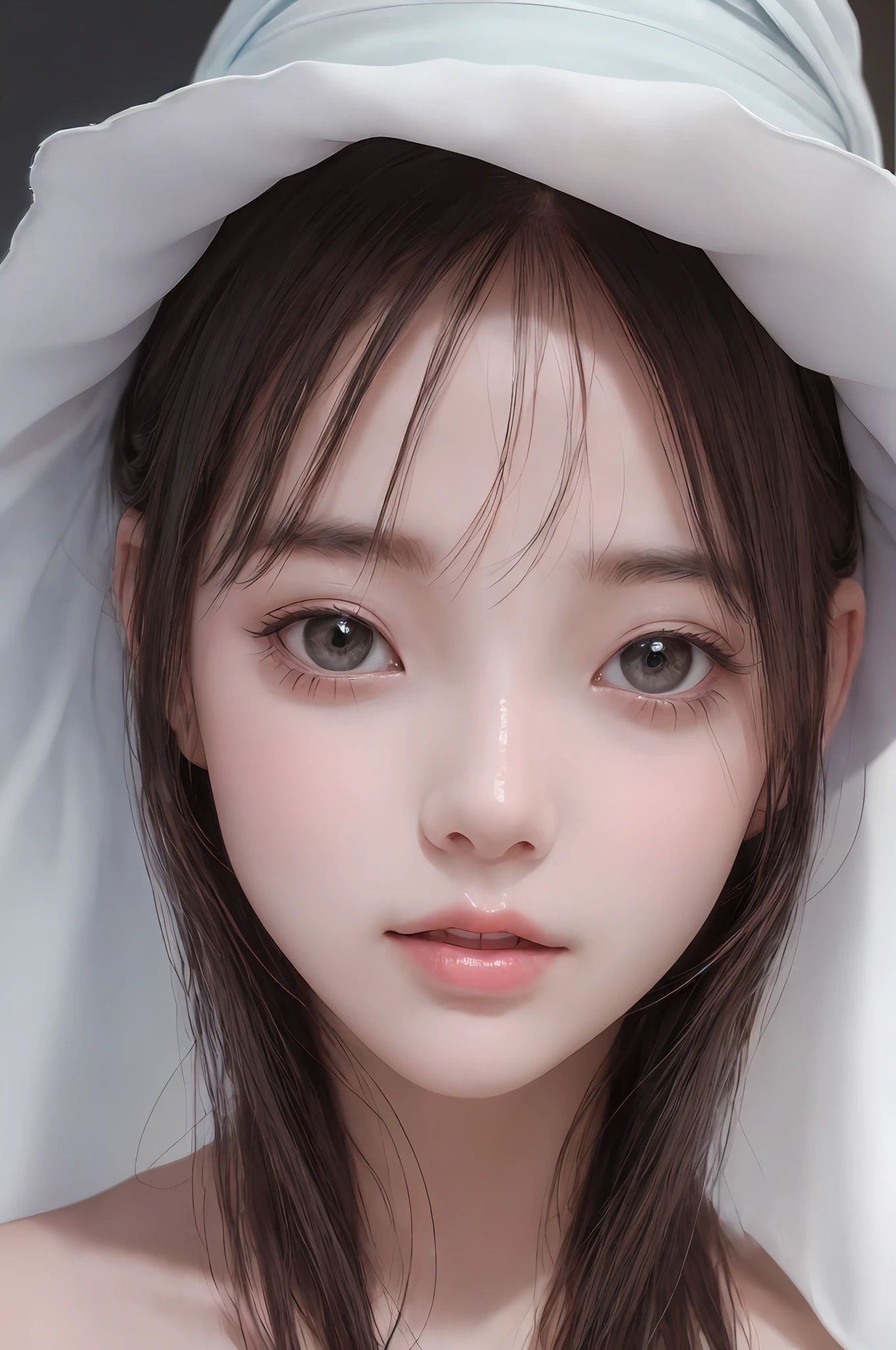 8K, Pure Face Woman, Close-up, Real Picture, Masterpiece, High Resolution, Like a Real Person