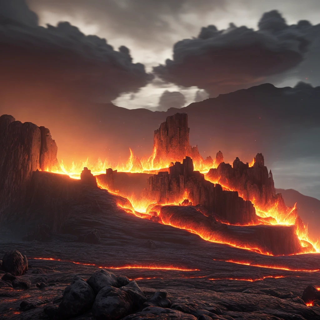 (extremely detailed CG unity 8k wallpaper,masterpiece, best quality, ultra-detailed), best illumination, floating, high resolution, (1 villain), menacing expression, (red eyes:1.2|yellow eyes:1.1), (sharp teeth:1.2|fangs:1.1), (horns:1.2), (spiky shell:1.2|turtle shell:1.1), (large claws:1.1), (dark aura:1.2), (fire breath:1.1), dark sky, lava, (glowing rocks:1.1|crumbling castle:1.2), silhouette of Mario in the distance.