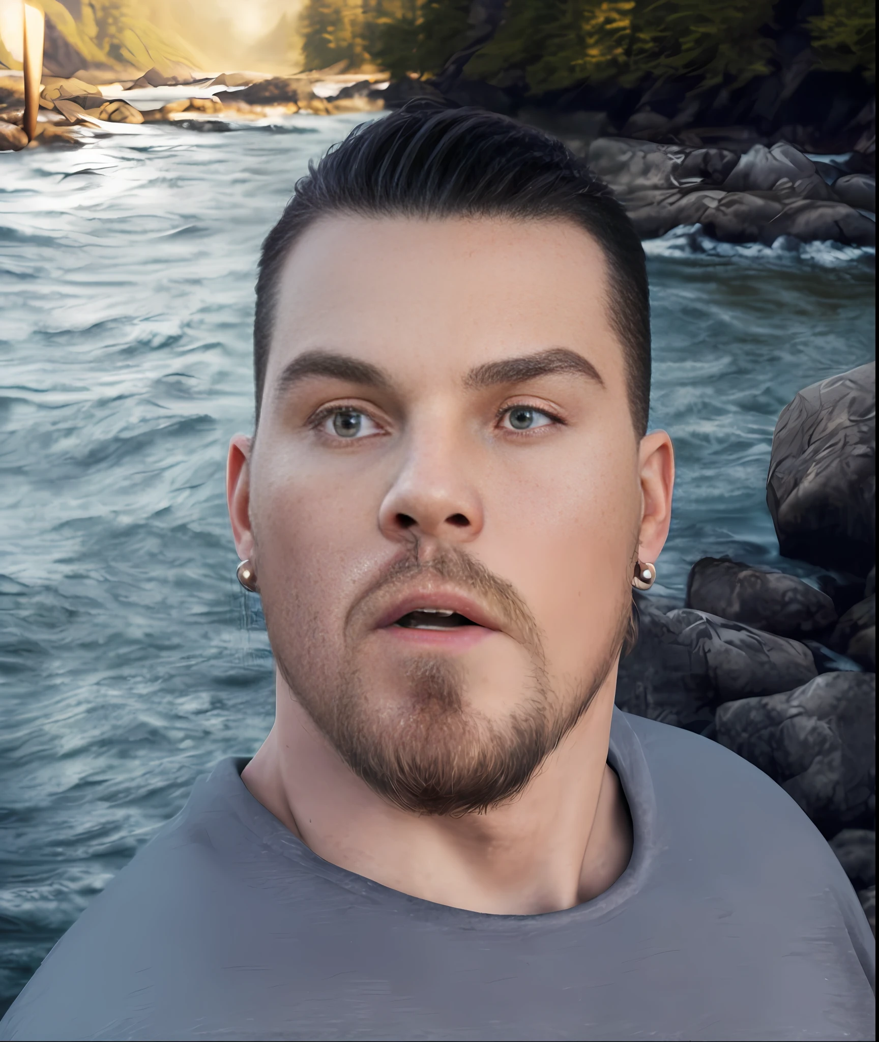 (Masterpiece) Create a Hyper realistic photography, medium full shot portrait and a captivating image of a strong and good-looking Viking young man, embodying the essence of the Viking heritage and resilience. Wonderful, elegant, approaching perfection, dynamic, highly detailed, character sheet, artstation, smooth, Handsome, facing directly at the viewer, stunningly handsome realistic man.