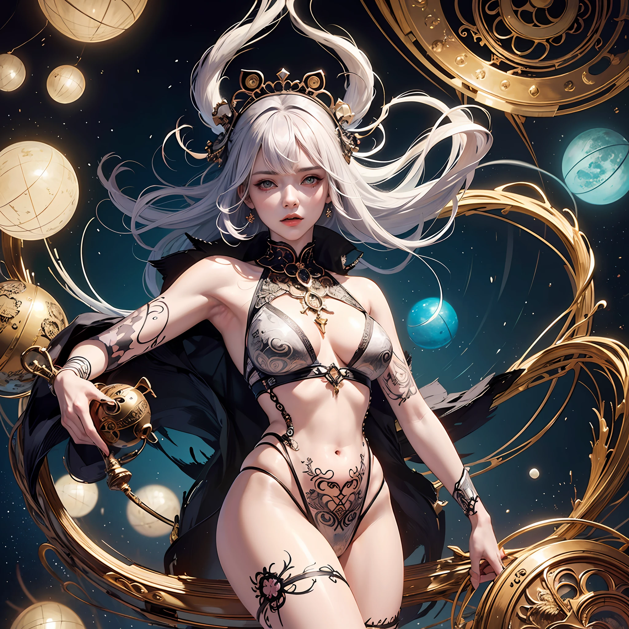 official art, gothic, unity 8k wallpaper, ultra detailed, beautiful and aesthetic, masterpiece, best quality, (zentangle, mandala, tangle, entangle), dynamic angle, fullbody high resolution detailed of an cute cybergirl, (glass, glow, silver), tecnologic clothe, body anatomically correct, plastic oil skin, techwear, (fractal art:1.3)(zentangle, mandala, tangle, entangle), the most beautiful form of chaos, ((abstract glow background)) extremely high detail, sharp, glowing accents, Dramatic lighting. cinematic, photography, natural skin with yakuza colorful tattoos, low key, vivid colours, romanticism, by james jean, roby dwi antono, ross tran, francis bacon, michal mraz, adrian ghenie, petra cortright, gerhard richter, takato yamamoto, ashley wood, atmospheric